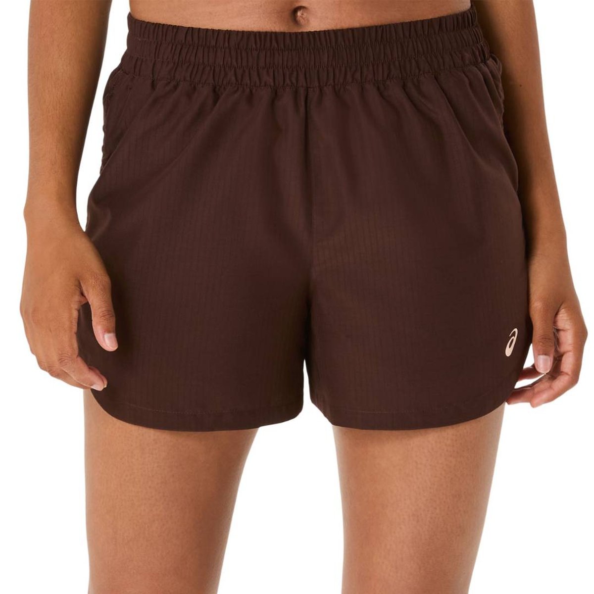ASICS Nagino Run 4IN Shorts Braun Damen, Größe XS