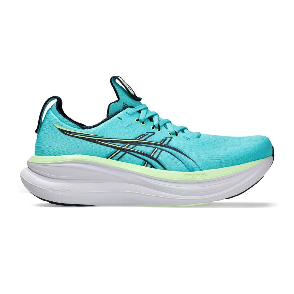 Asics Gel-Nimbus 28 Laufschuhe Türkisblau AW26, Größe 42 - EUR