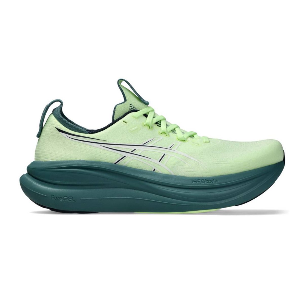 Asics Gel-Nimbus 28 Laufschuhe Grün AW26, Größe 41,5 - EUR