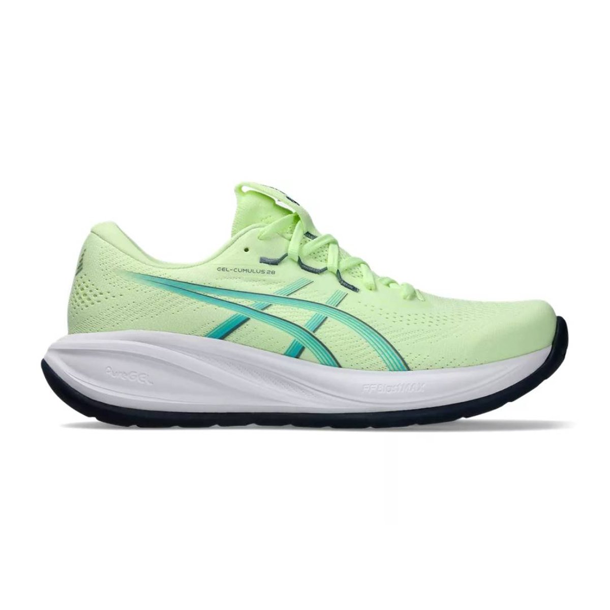 Asics Gel-Cumulus 28 Laufschuhe Gelb Blau AW26, Größe 41,5 - EUR
