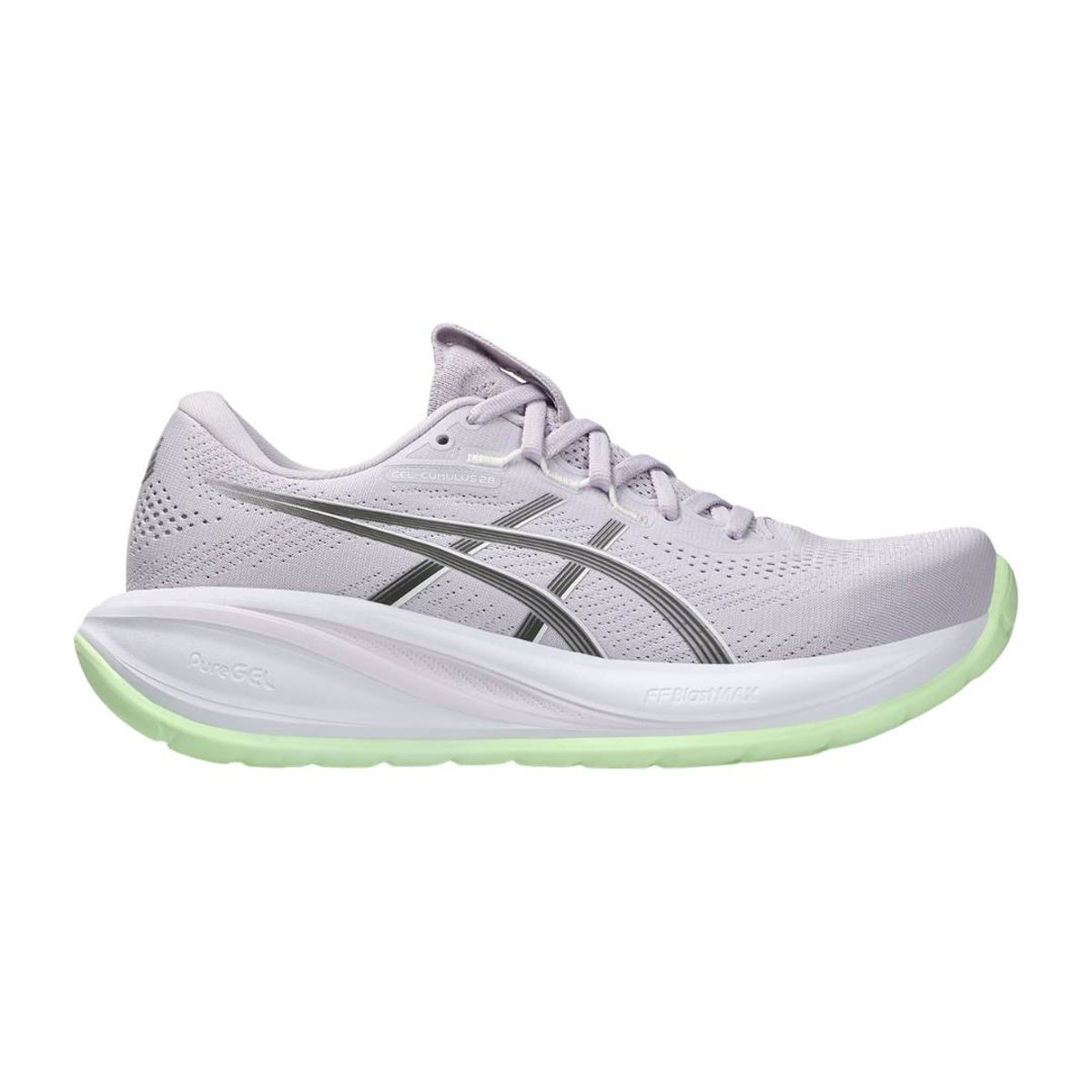 Asics Gel-Cumulus 28 Laufschuhe Grau-Grün Damen AW26, Größe 40,5 - EUR