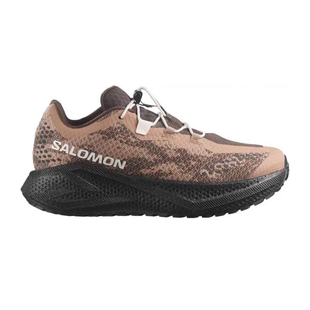 Salomon Aero Glide 4 GRVL Laufschuhe Braun Schwarz AW26, Größe EU 42