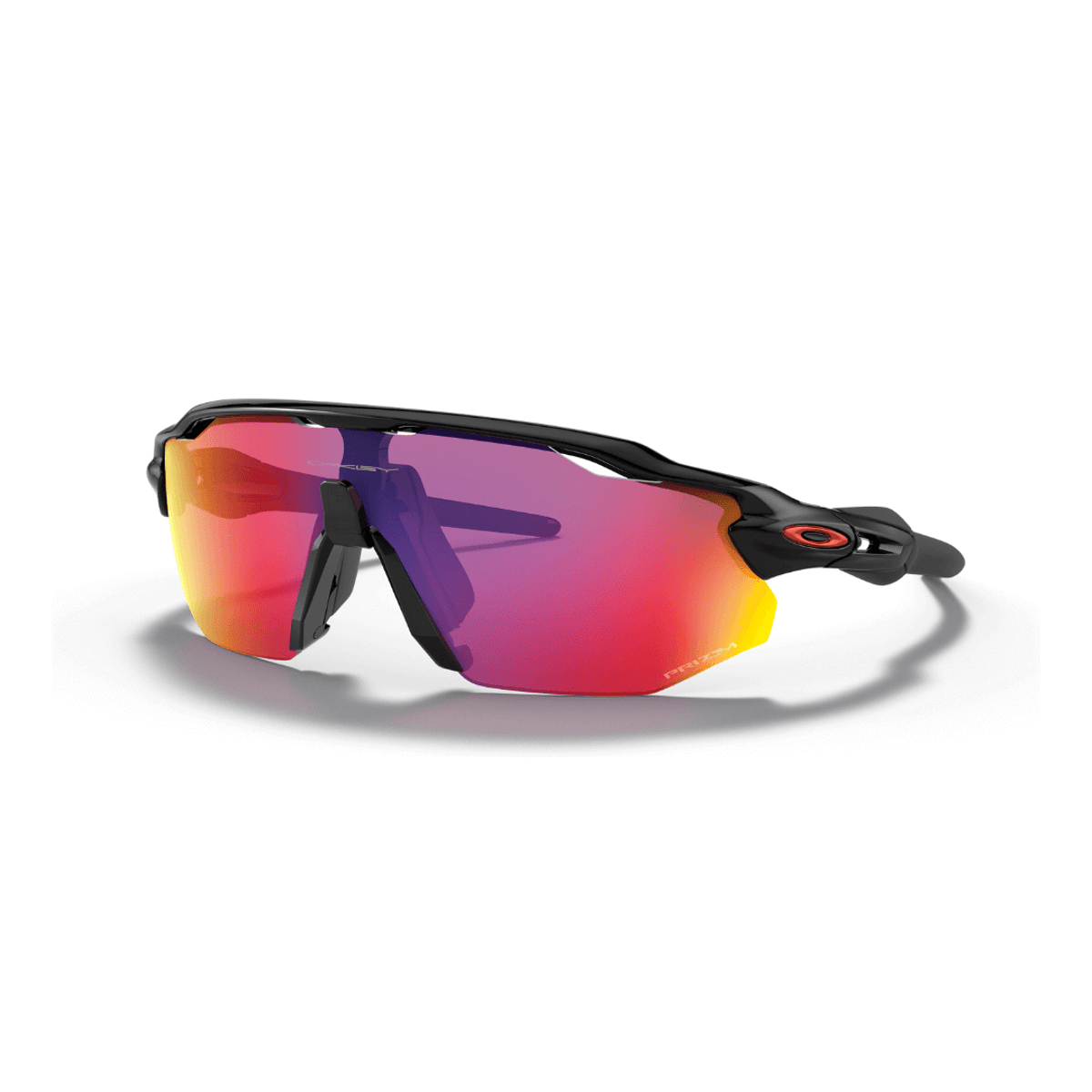 Oakley Radar EV Advancer Brille Prizm Schwarz Rot Brille