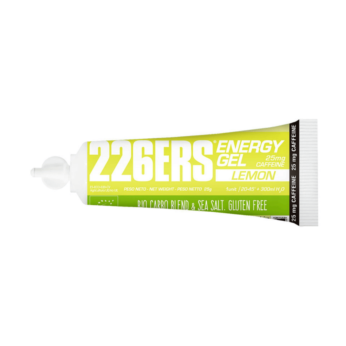 226ERS Energie Gel Zitrone 25mg Koffein