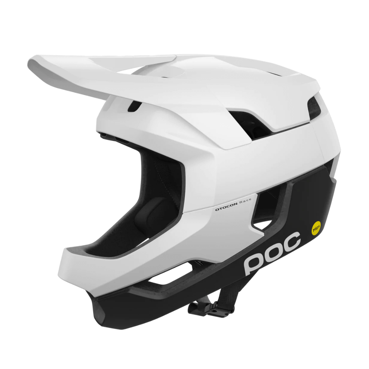 POC Otocon Race MIPS Helm Weiß Schwarz, Größe M