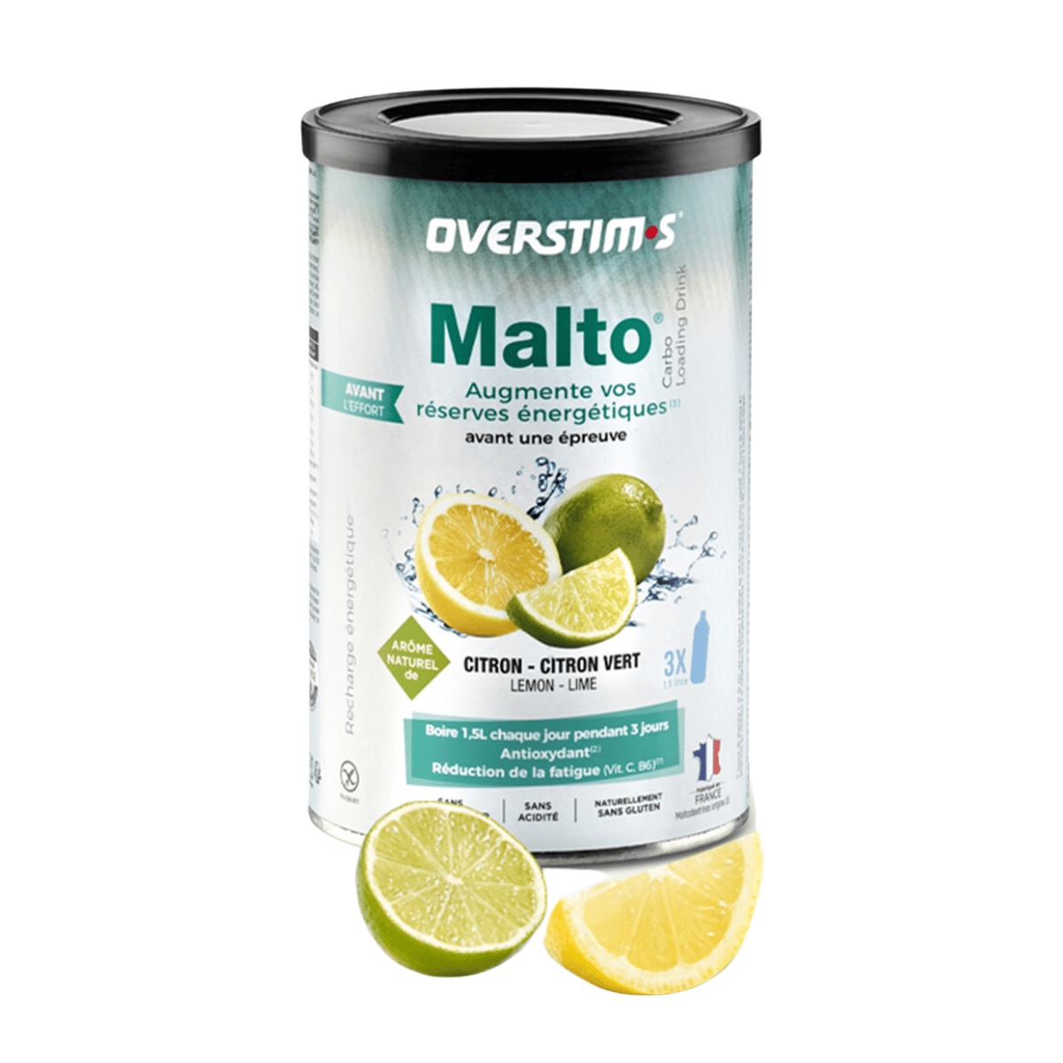 Energy Drink Overstims Malto Antioxidans Zitrone 500g