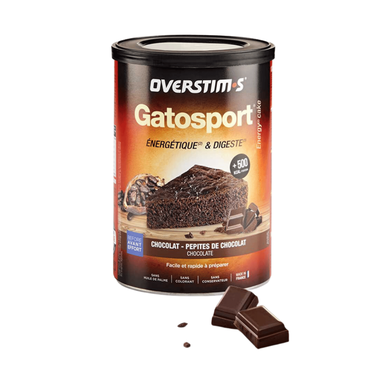 Energie-Kuchenmischung Overstims Schokoladen 400 g