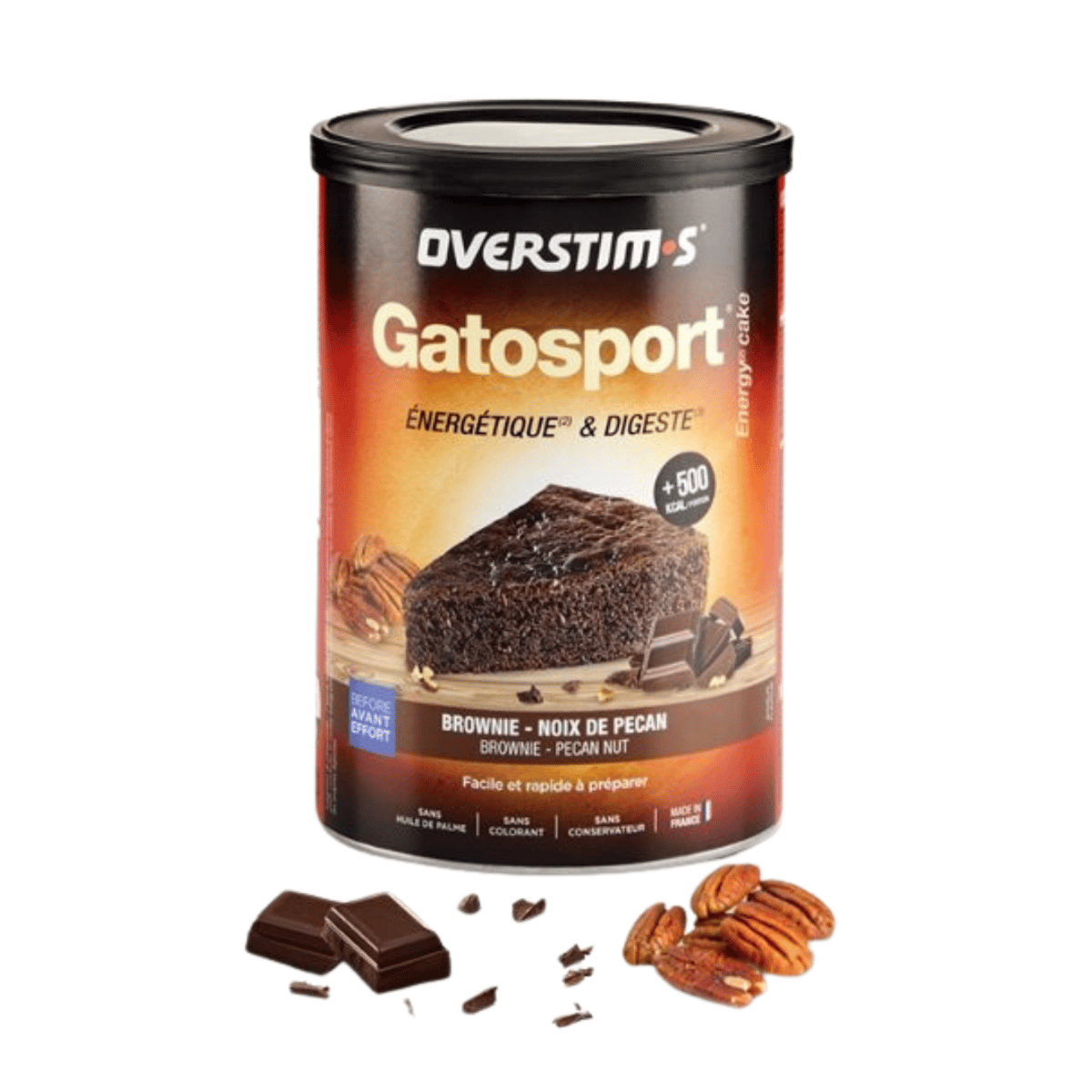 Energie-Kuchenmischung Overstims Brownie 400 g