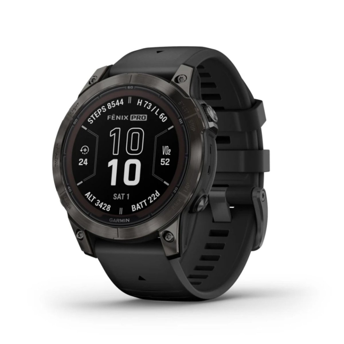 Garmin Fenix 7 Pro Sapphire Solar Edition Titanschwarz