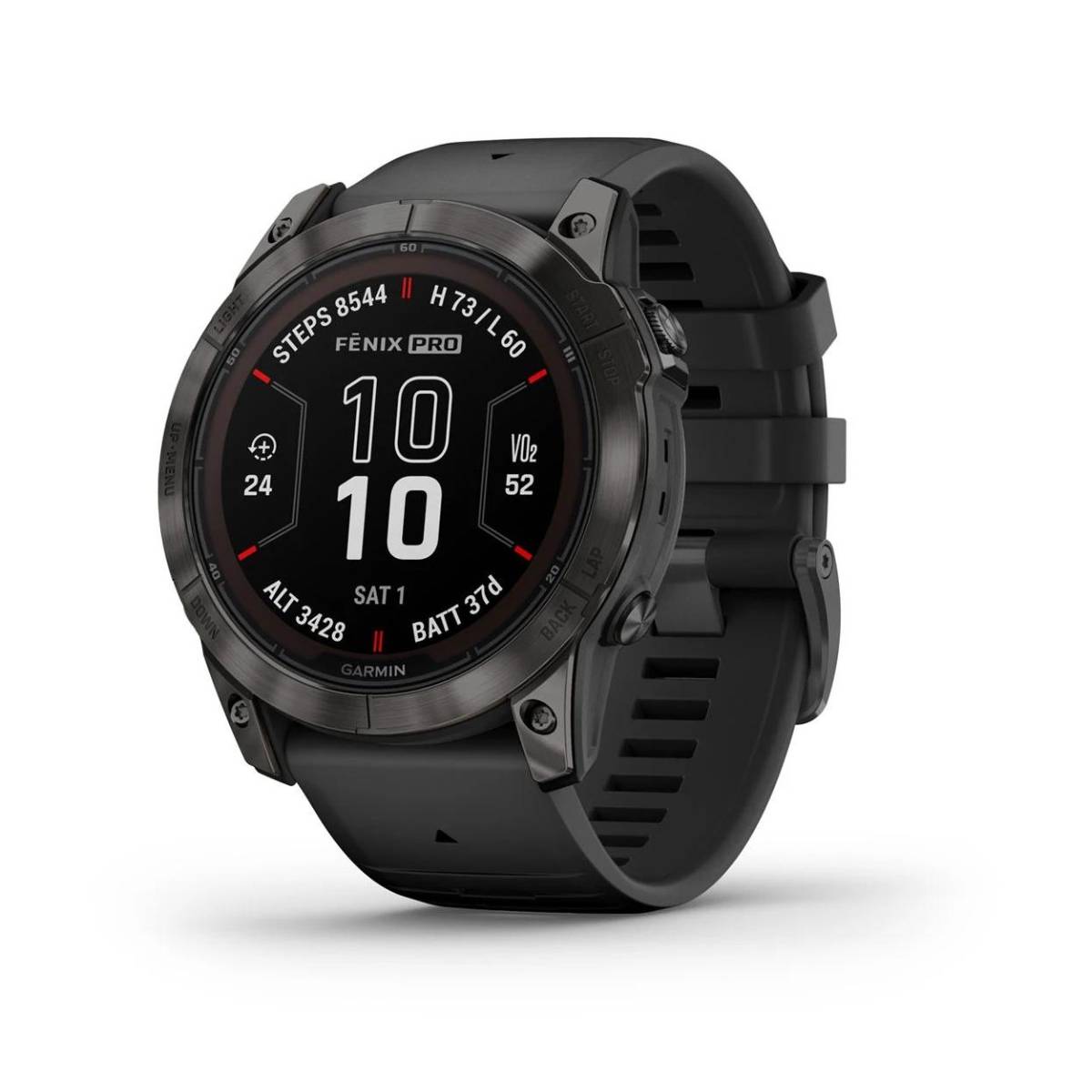 Uhr Garmin Fenix 7X Pro Sapphire Solar Schwarze