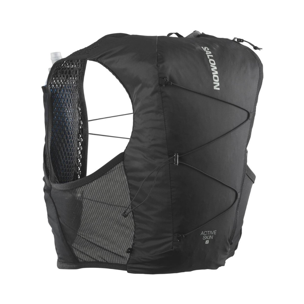 Salomon Active Skin 8 Laufweste Schwarz, Größe XS