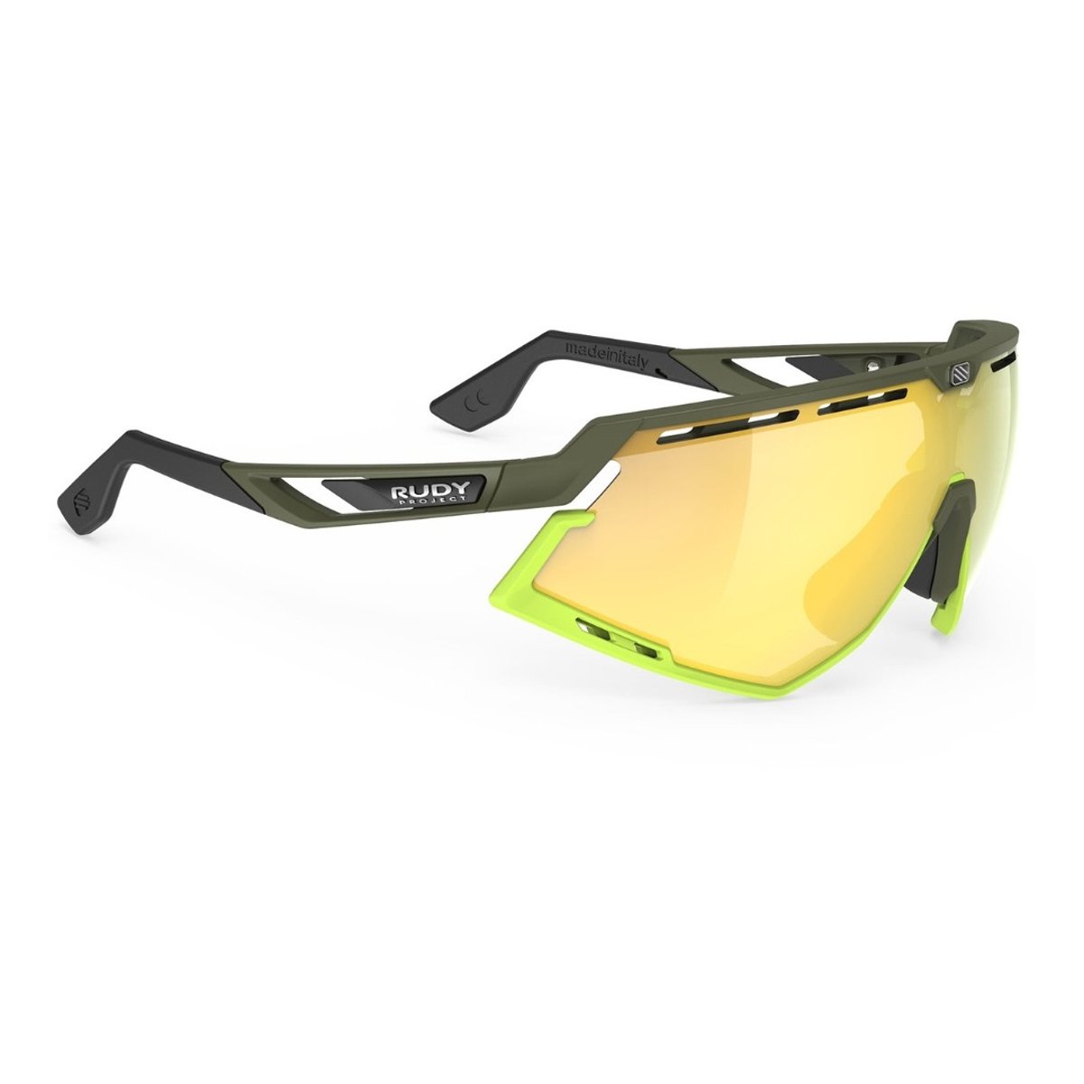 Rudy Project Defender Multilaser Matte Olivgelbe Brille