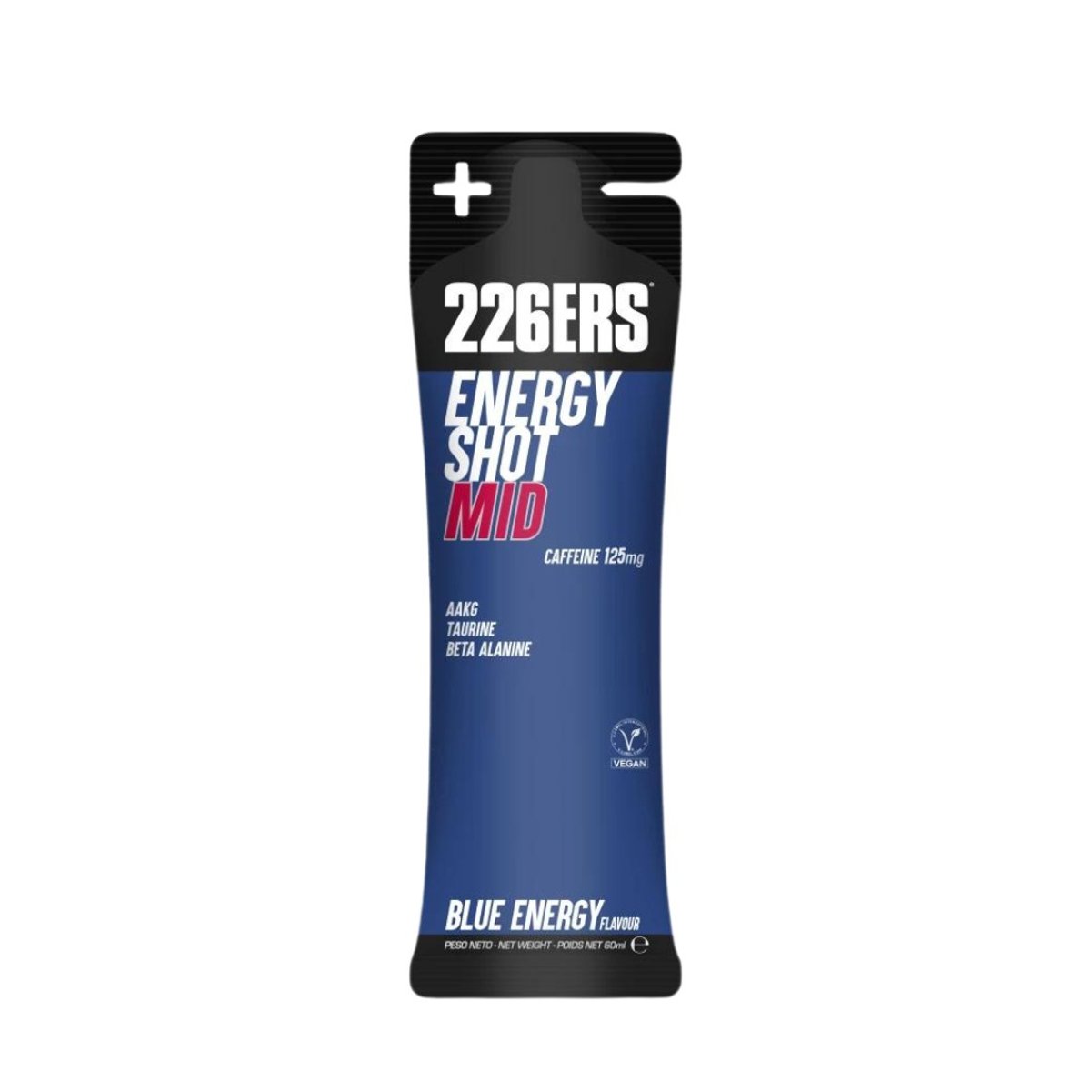 Energy Shot 226ERS 60 ml Blue Energy Mid 125 mg Koffein (1 Einheit)