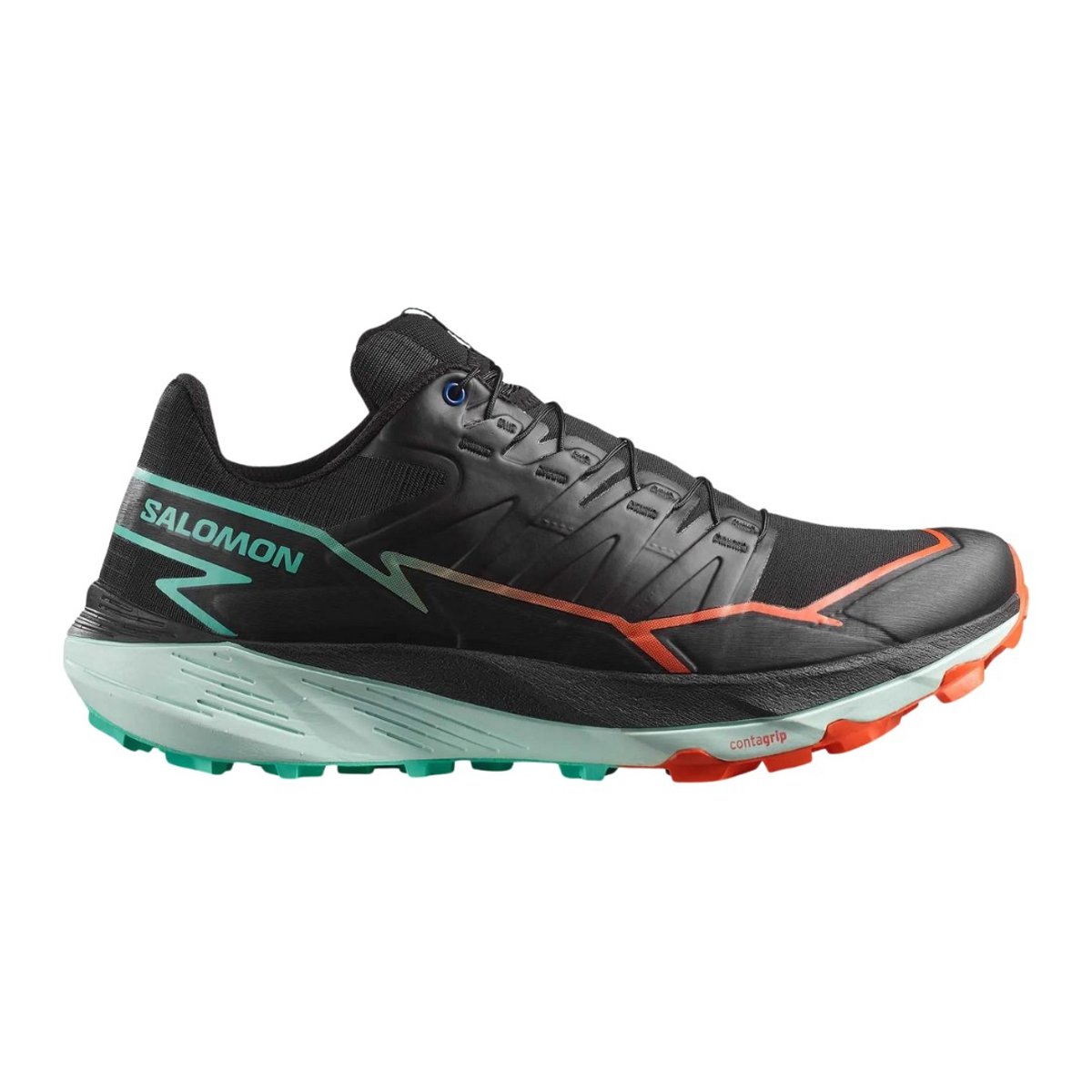 Salomon Thundercross Schuhe Schwarz Blau, Größe EU 41 1/3