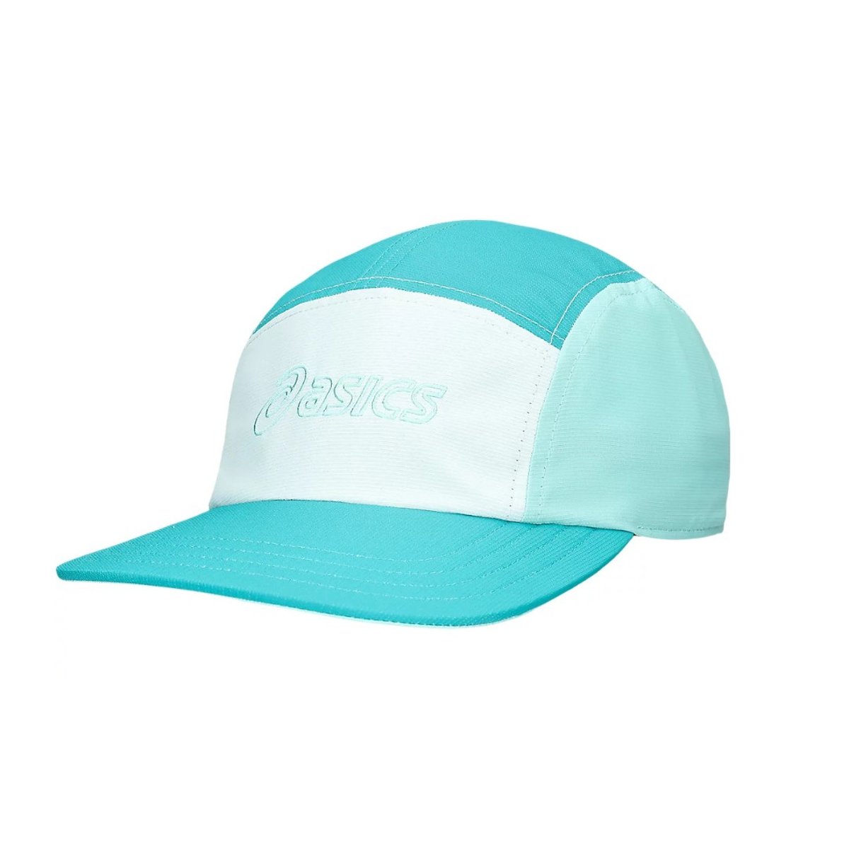 Asics 5 Panel Kappe Blau Weiß