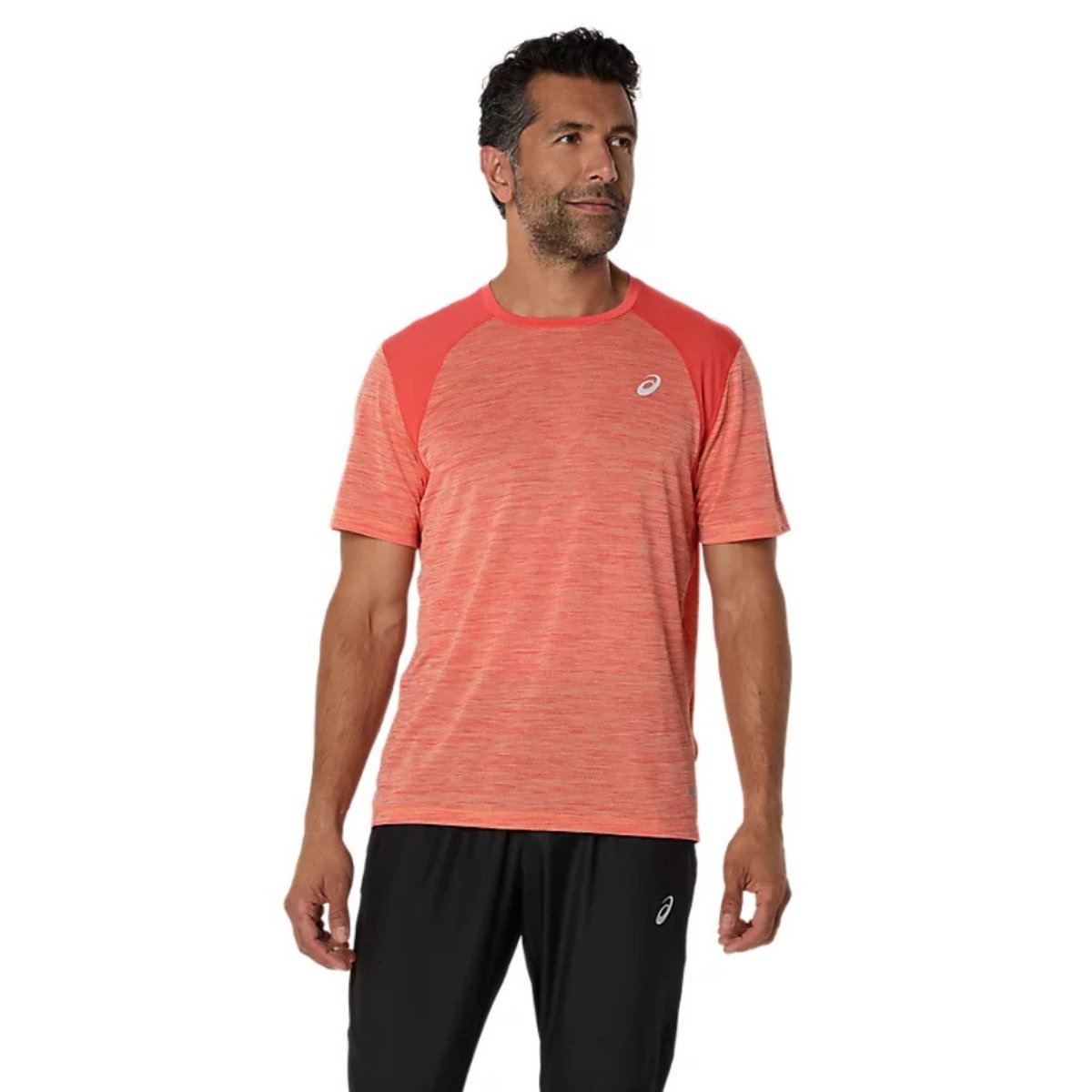 Asics Road SS Top Kurzarmshirt Orange, Größe S