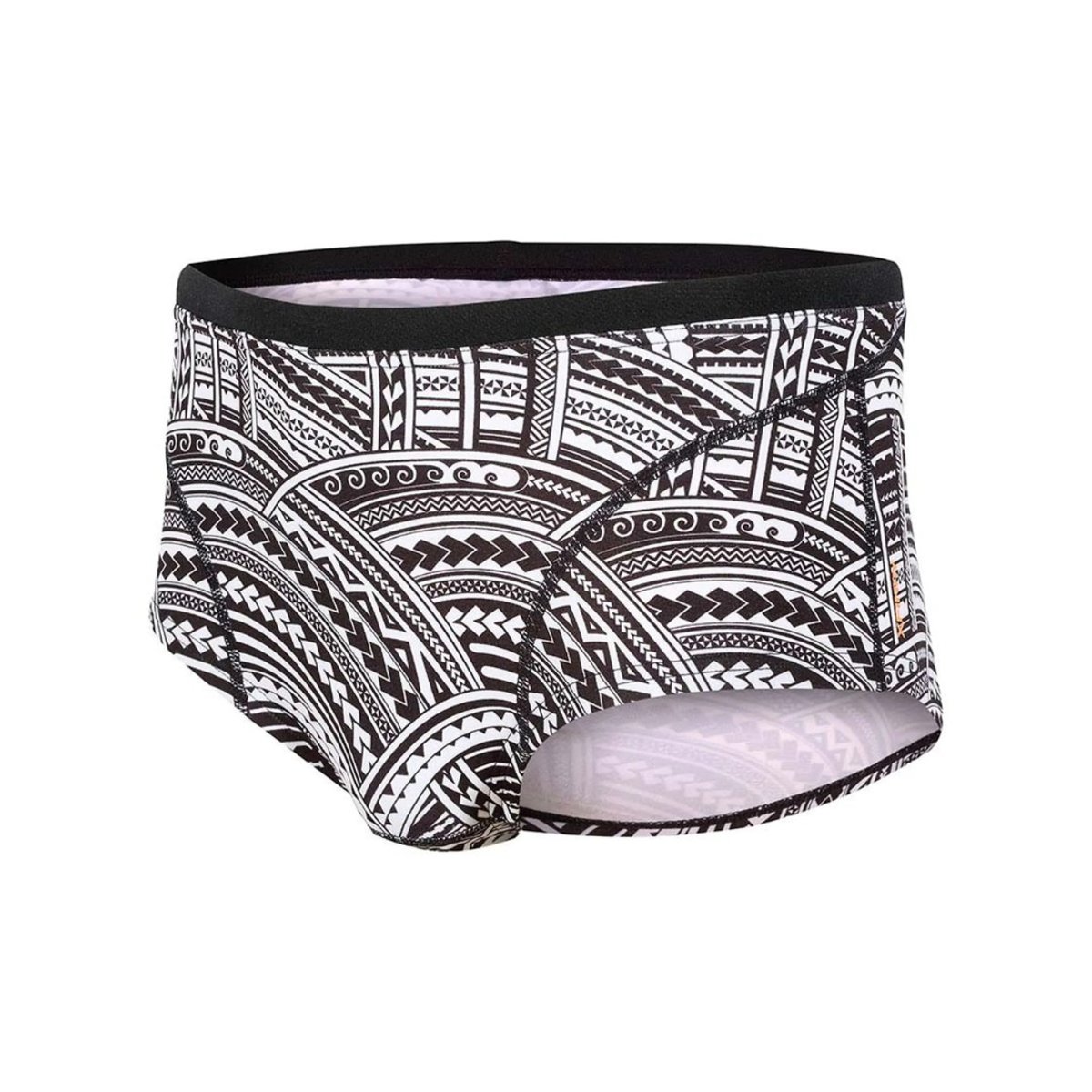 Zone3 Kona Speed Brief Badehose Schwarz Weiß, Größe XXS