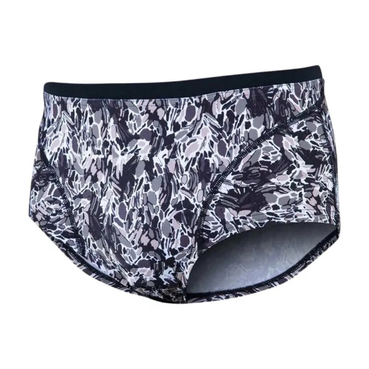Zone3 Pacific Koa Badehose Schwarz Weiß, Größe XS