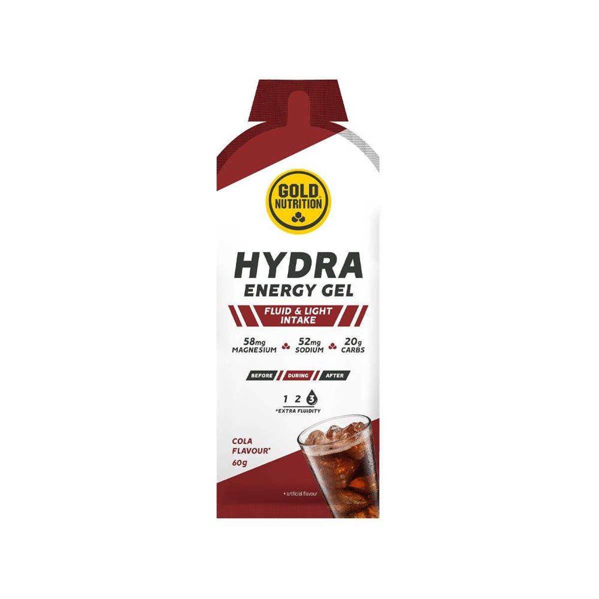 GoldNutrition Hydra Gel Cola Energiegel 60g