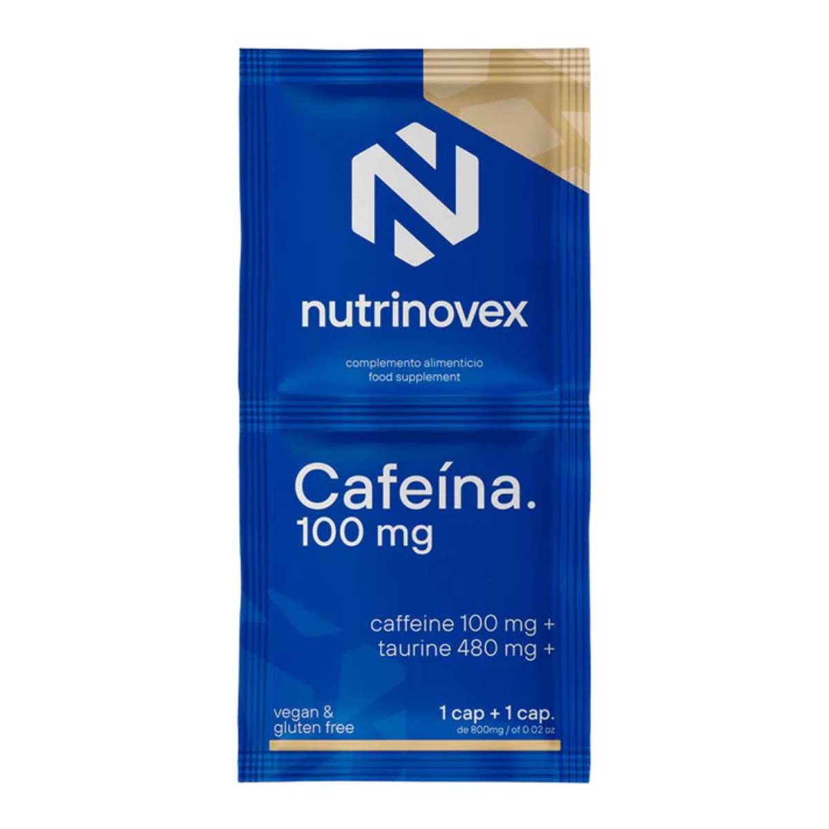 Koffein und Taurin Nutrinovex 100 mg/480 mg