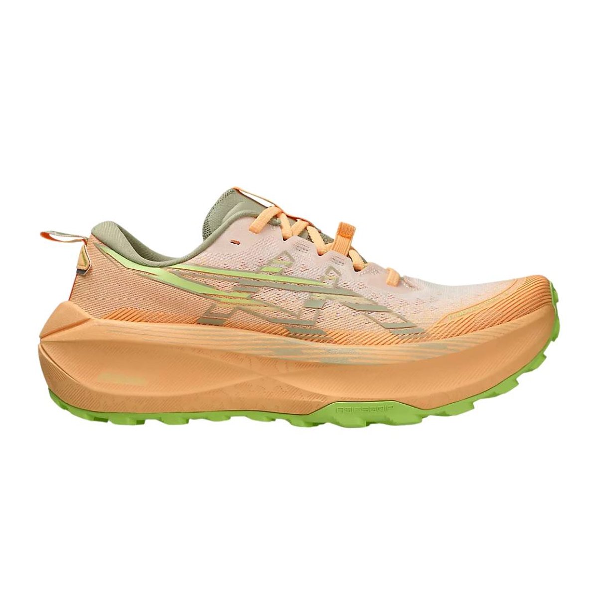 Asics Trabuco Max 4 Schuhe Orange Grün AW25, Größe 42 - EUR