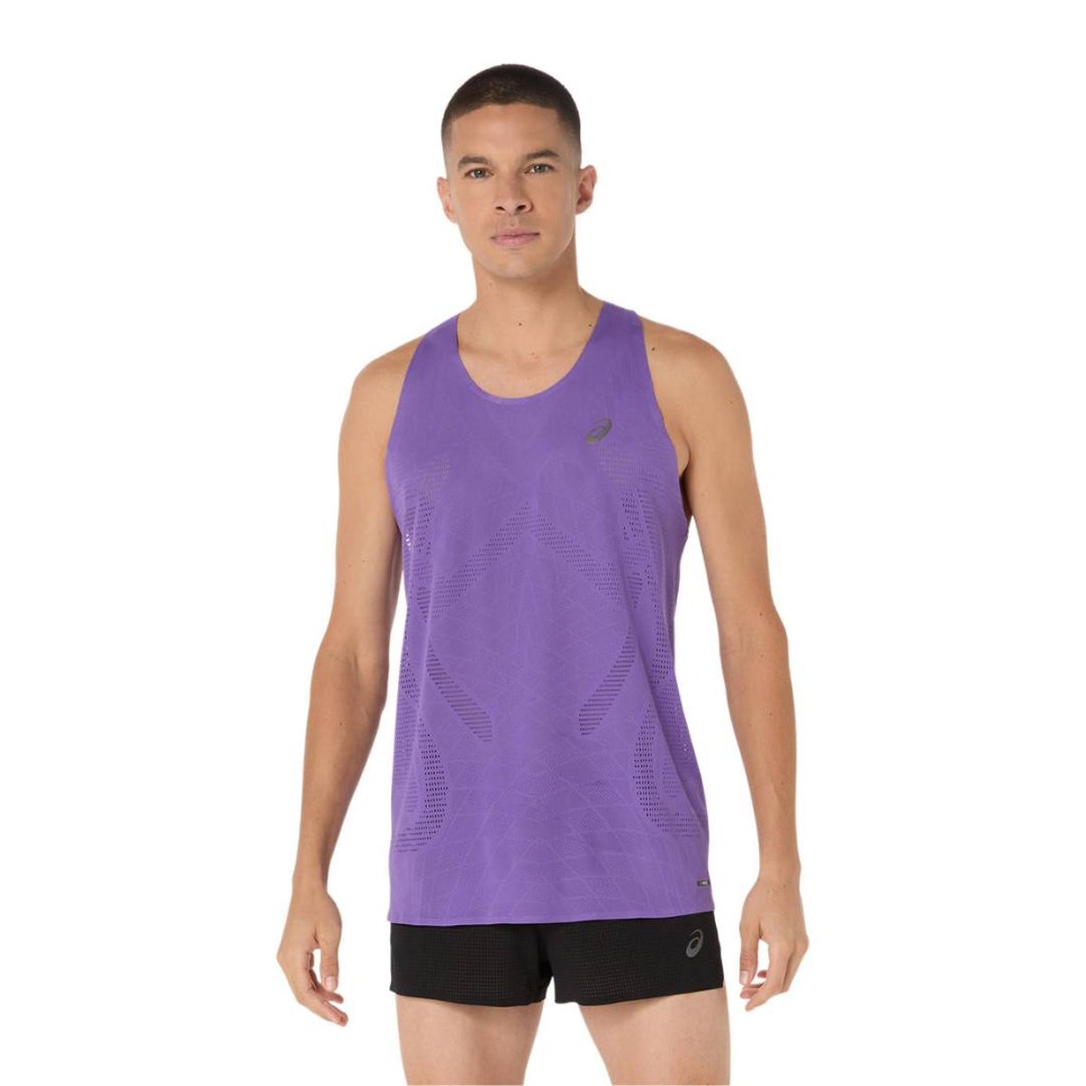 Ärmelloses Shirt Asics Metarun Lila, Größe S