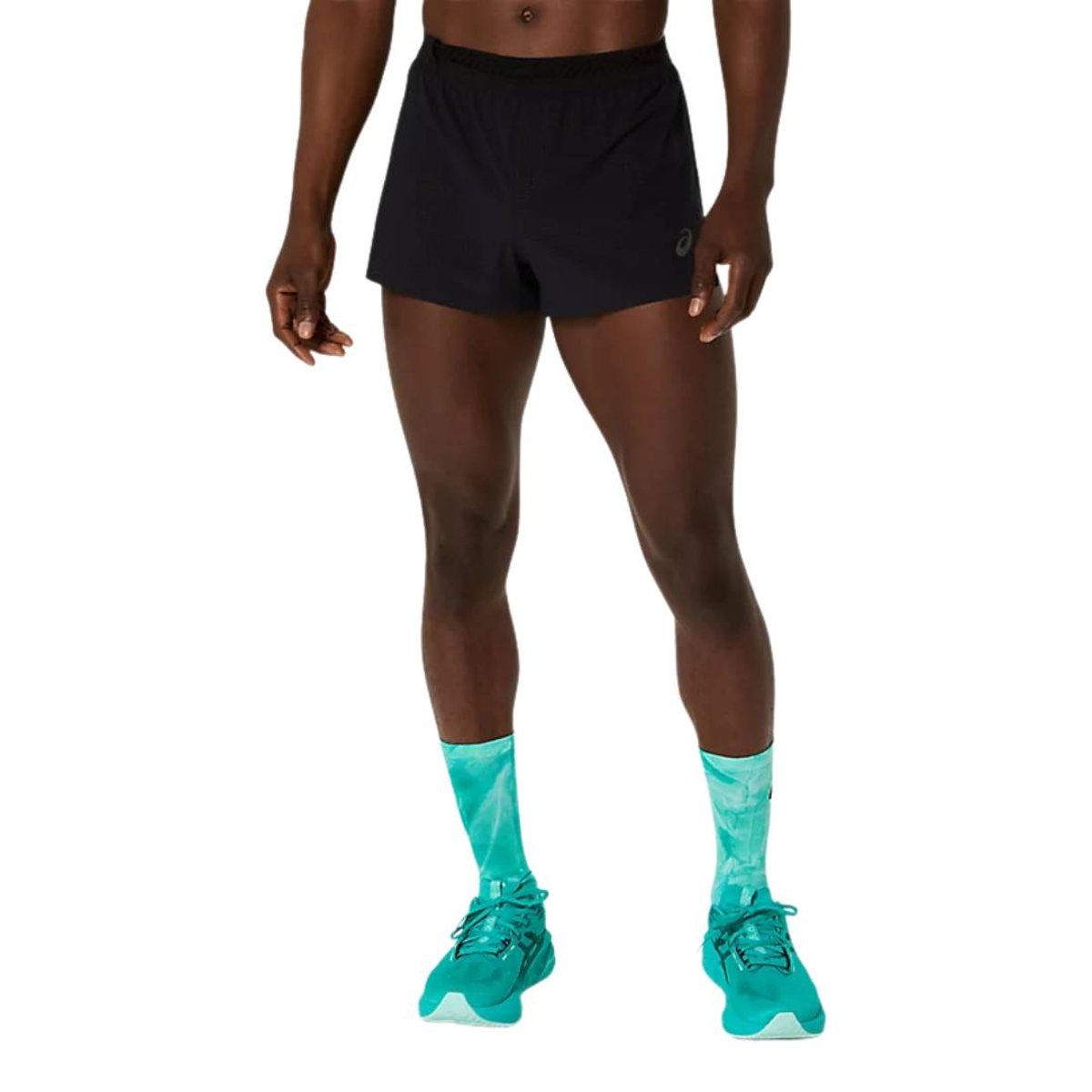 Asics Meta Run Split Shorts Schwarz, Größe S