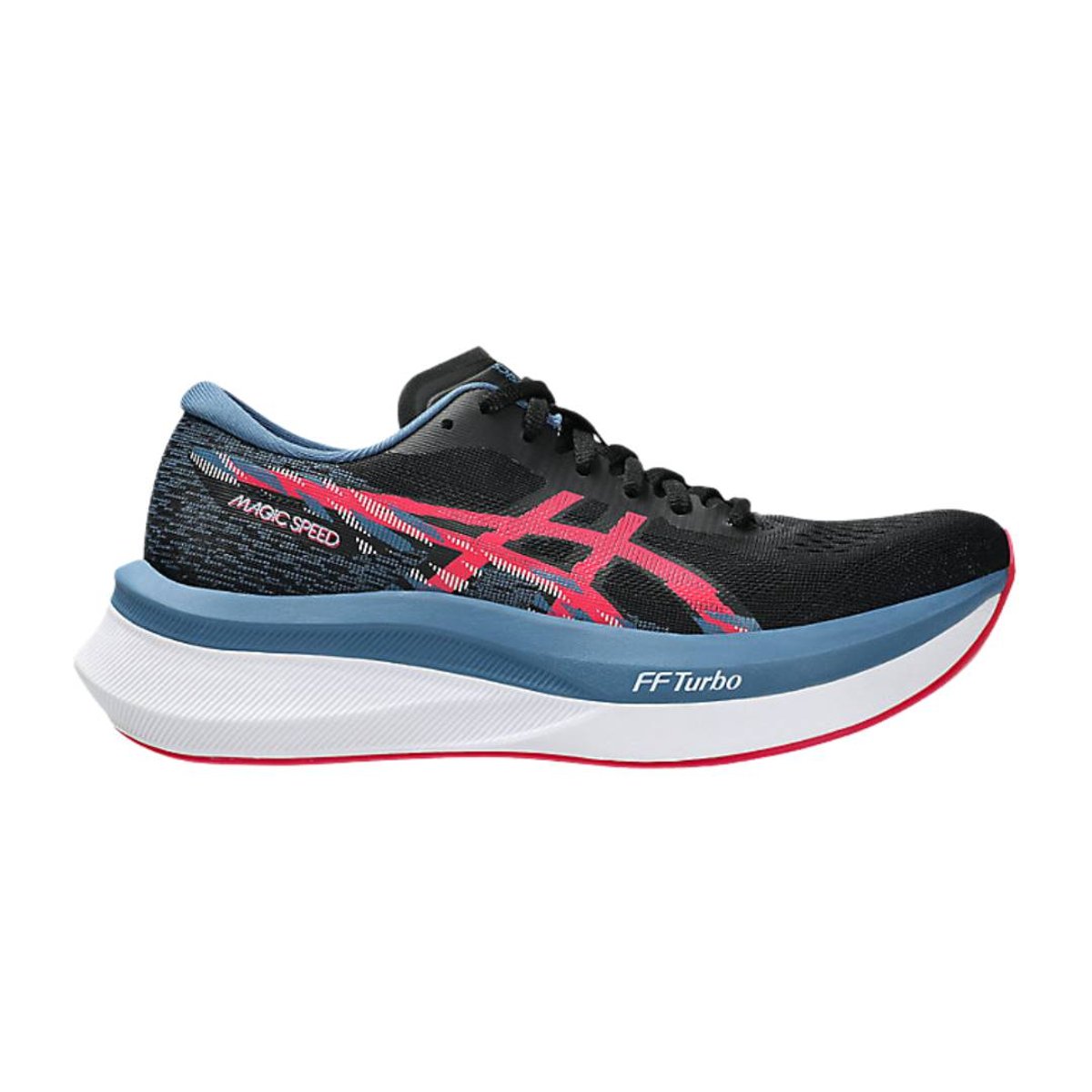 Asics Magic Speed 4 Schuhe Schwarz Rosa AW25 Damen, Größe 37 - EUR