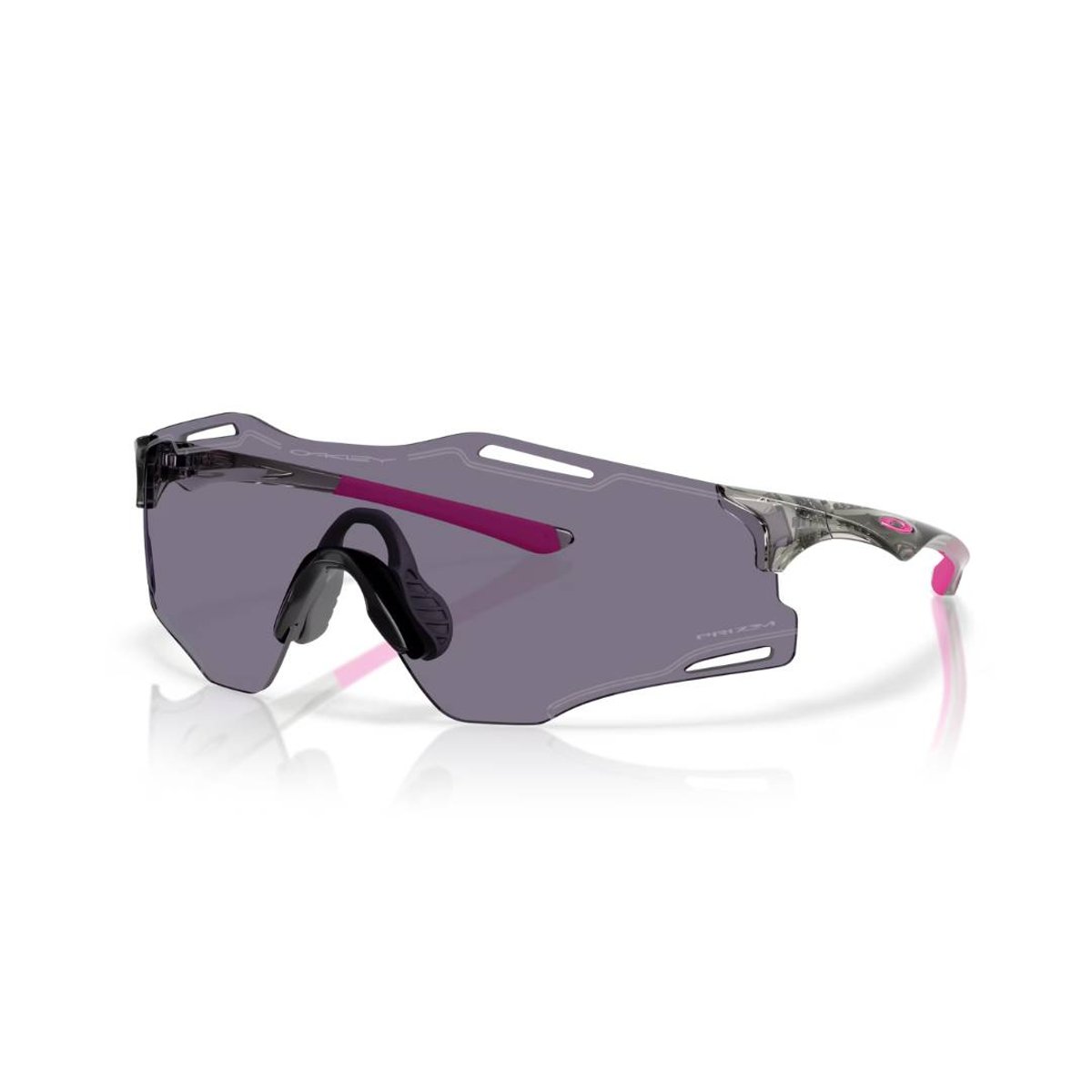 Oakley Cybr Zero Brille Grau Rosa
