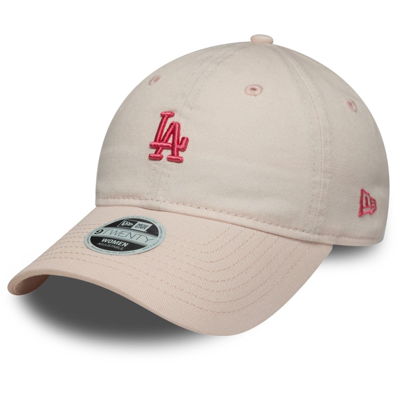 New Era 9Twenty Damen Cap - WASHED MIDI LA Dodgers rosa
