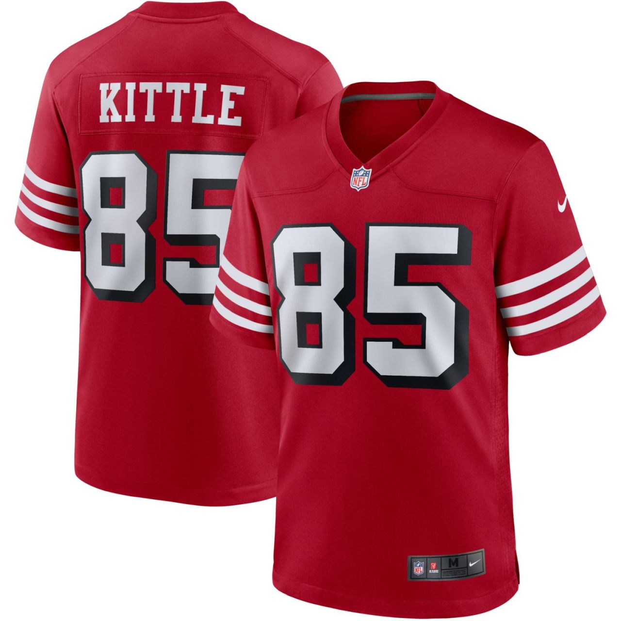 Nike GAME Jersey San Francisco 49ers #85 George Kittle