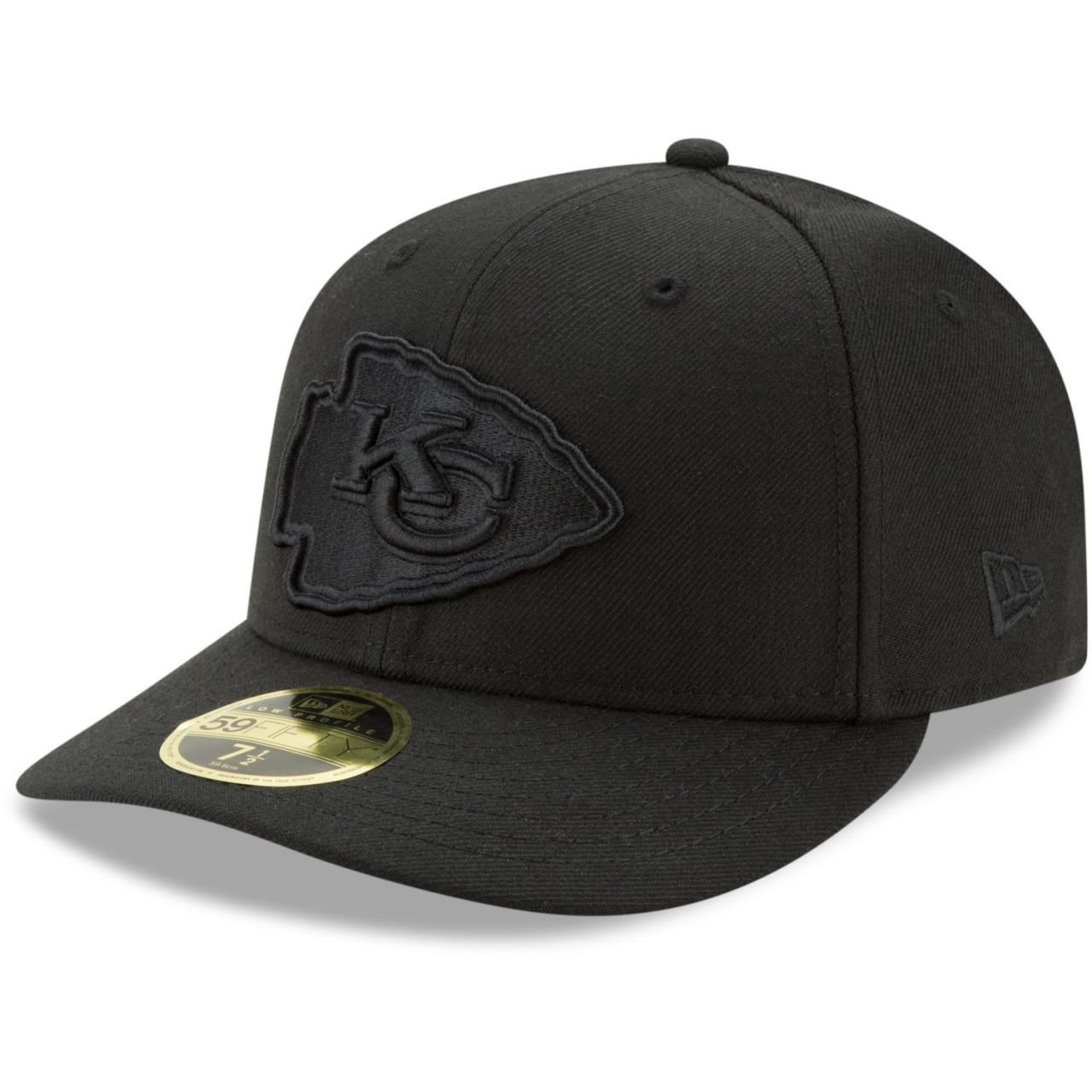 New Era 59Fifty Low Profile Cap - Kansas City Chiefs schwarz