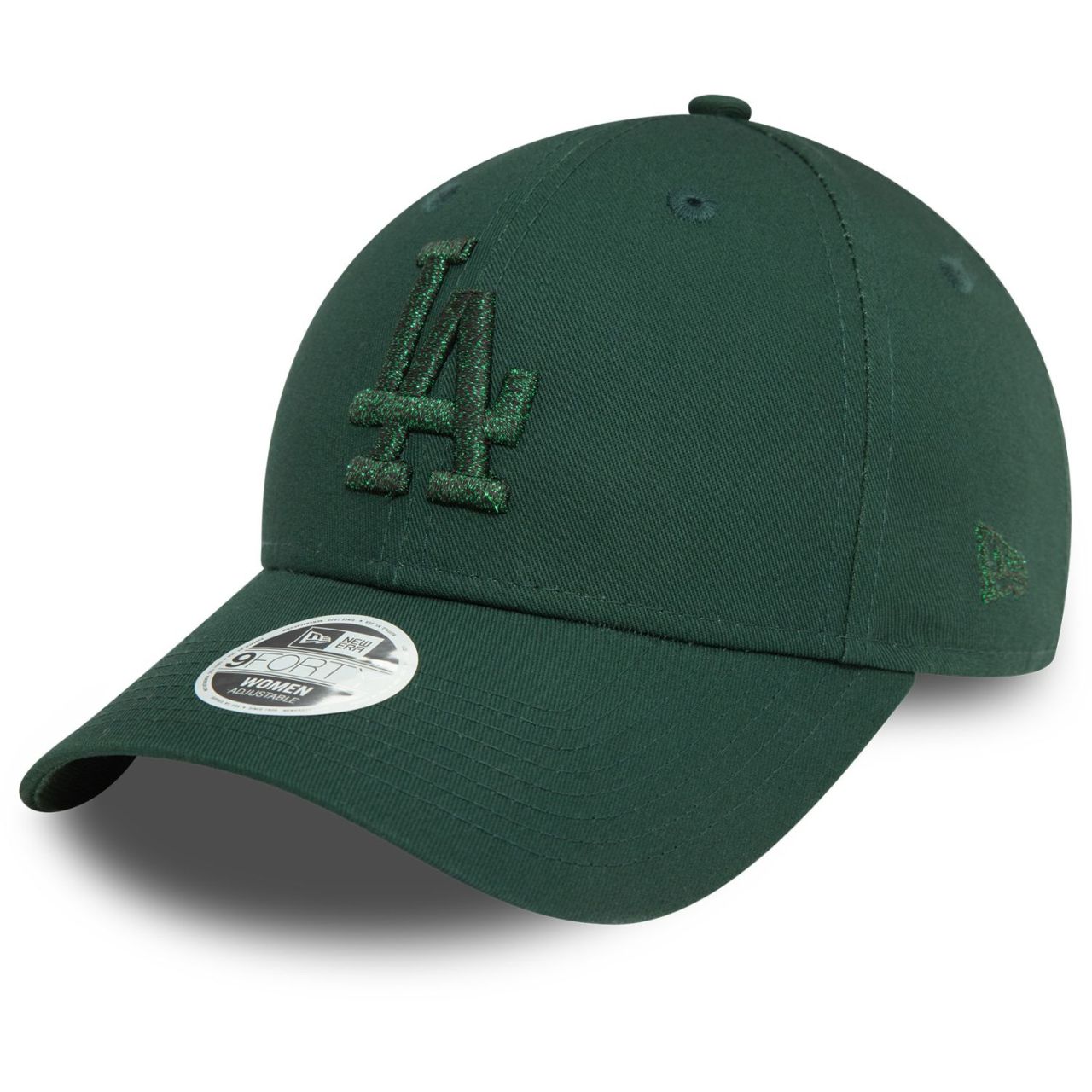 New Era 9Forty Damen Cap METALLIC Los Angeles Dodgers forest