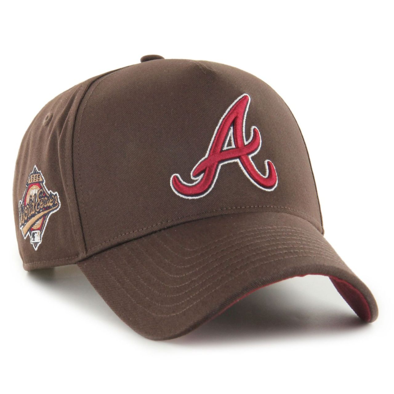 47 Brand Adjustable Cap WORLD SERIES Atlanta Braves braun