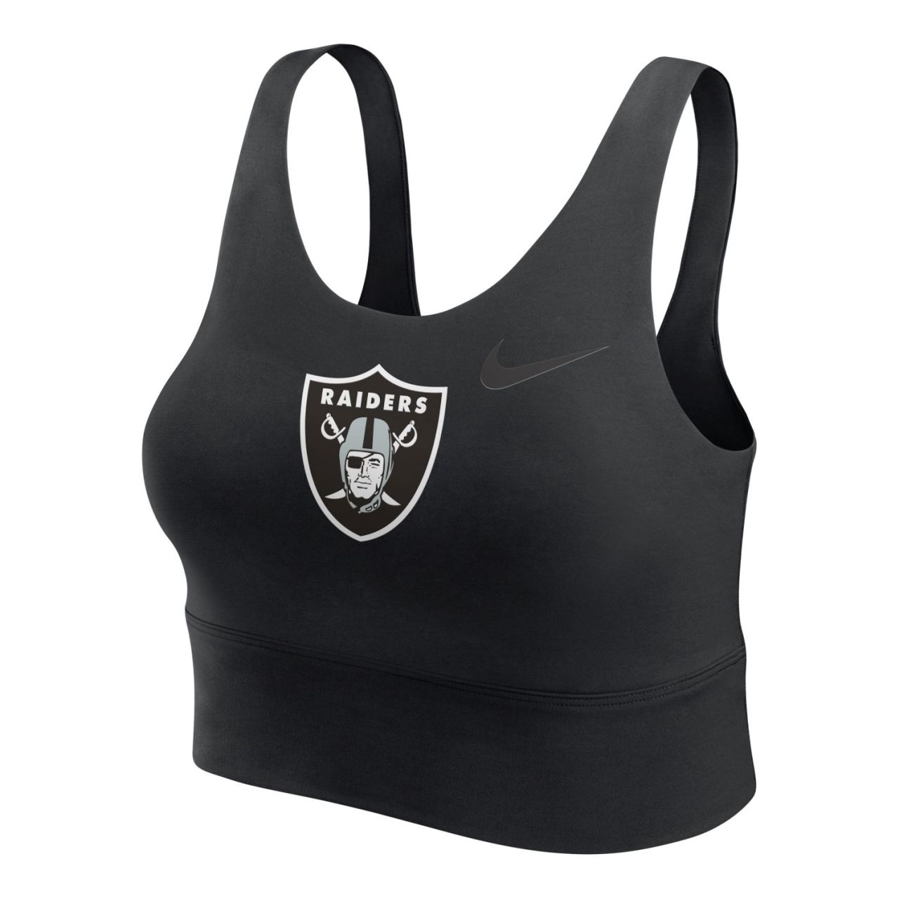 Nike Damen NFL Las Vegas Raiders Longline Sports Bra
