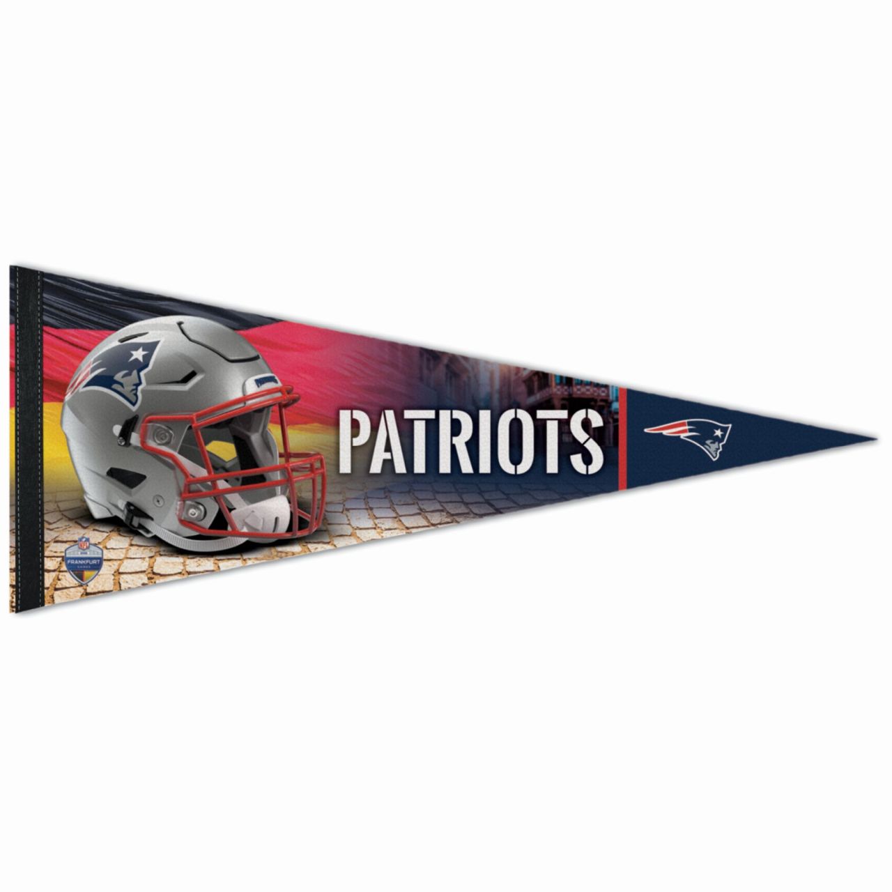 NFL Frankfurt Game Filz Wimpel 75x30cm New England Patriots