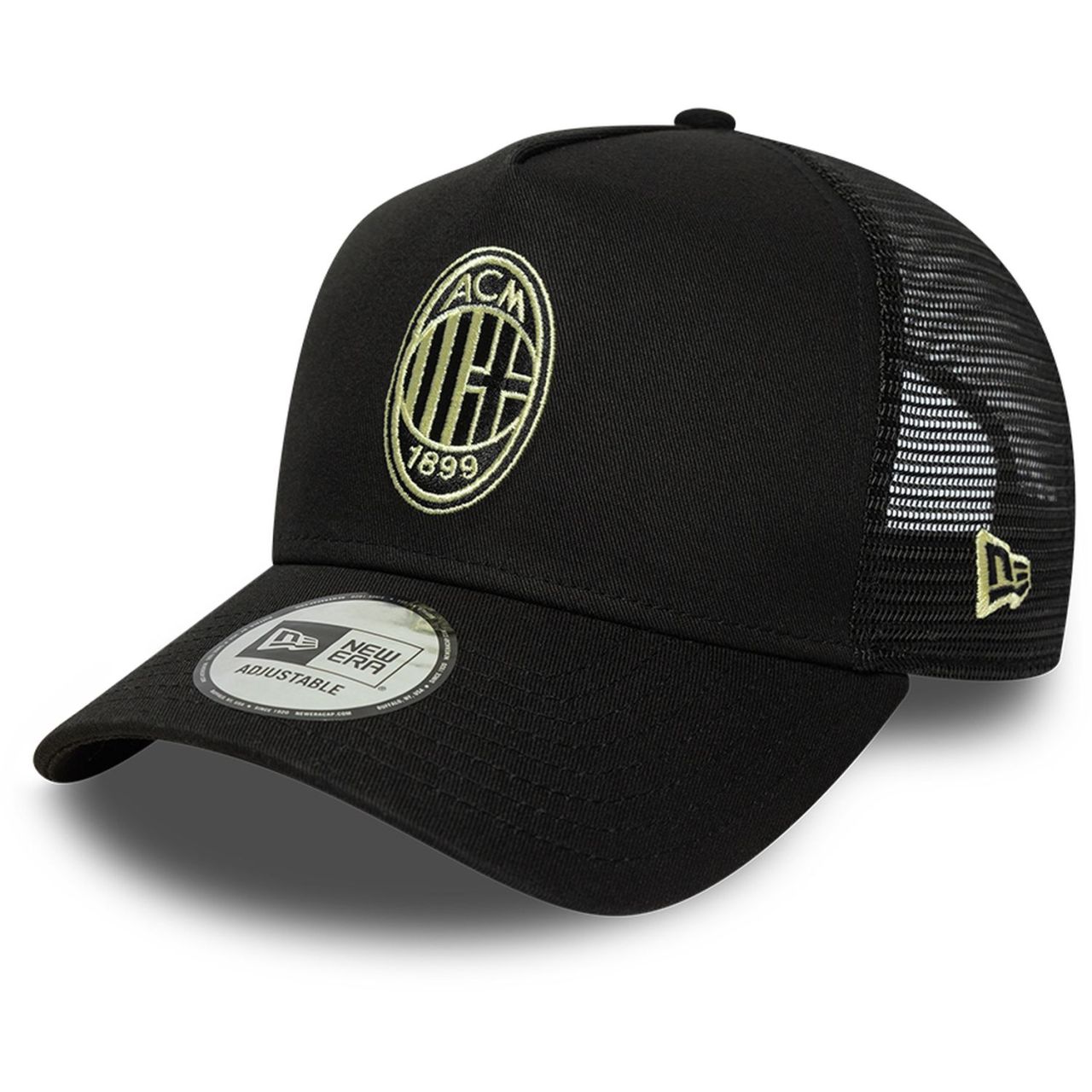 New Era A-Frame Trucker Cap - AC MAILAND schwarz