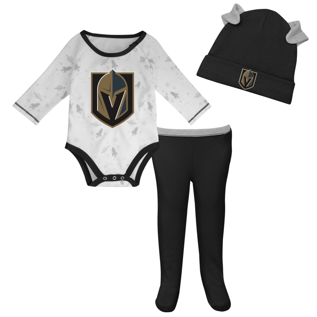 Outerstuff Baby Creeper Set Vegas Golden Knights