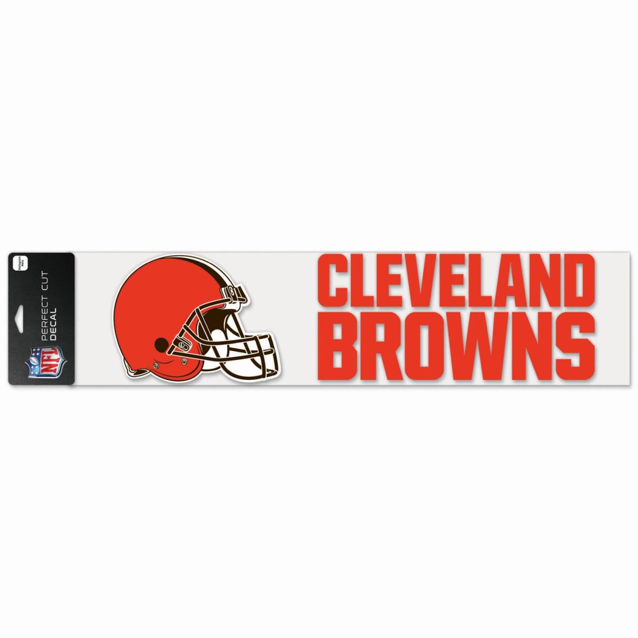 NFL Perfect Cut XXL Aufkleber 10x40cm Cleveland Browns