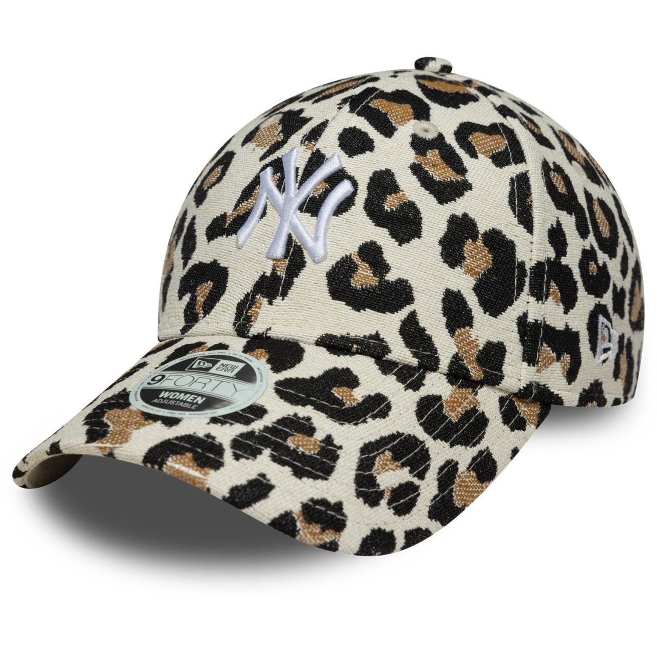 New Era 9Forty Damen Cap - LEOPARD MIDI New York Yankees
