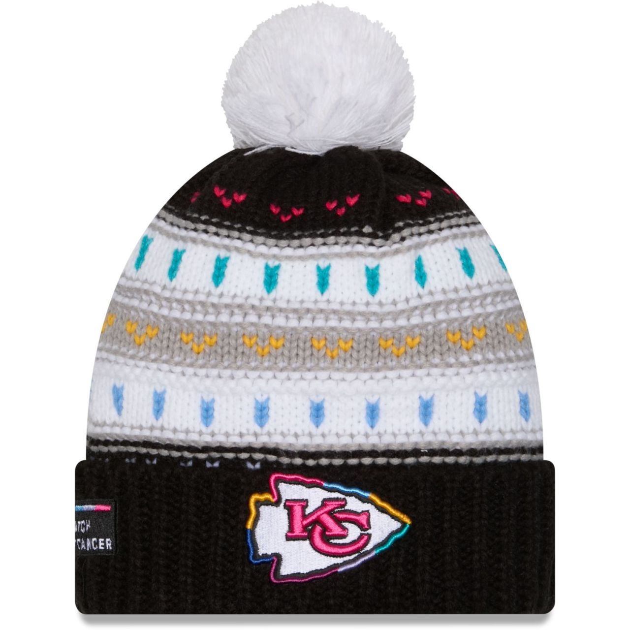 New Era Damen Winter Mütze CRUCIAL CATCH Kansas City Chiefs