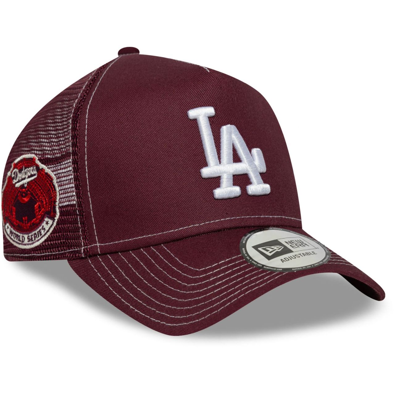 New Era A-Frame Trucker Cap WORLD SERIES Los Angeles Dodgers