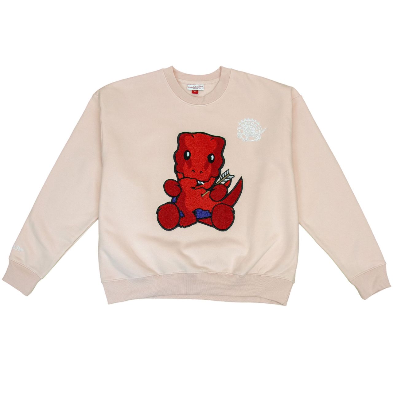 Mitchell & Ness Boxy Fleece Pullover LOVE Toronto Raptors