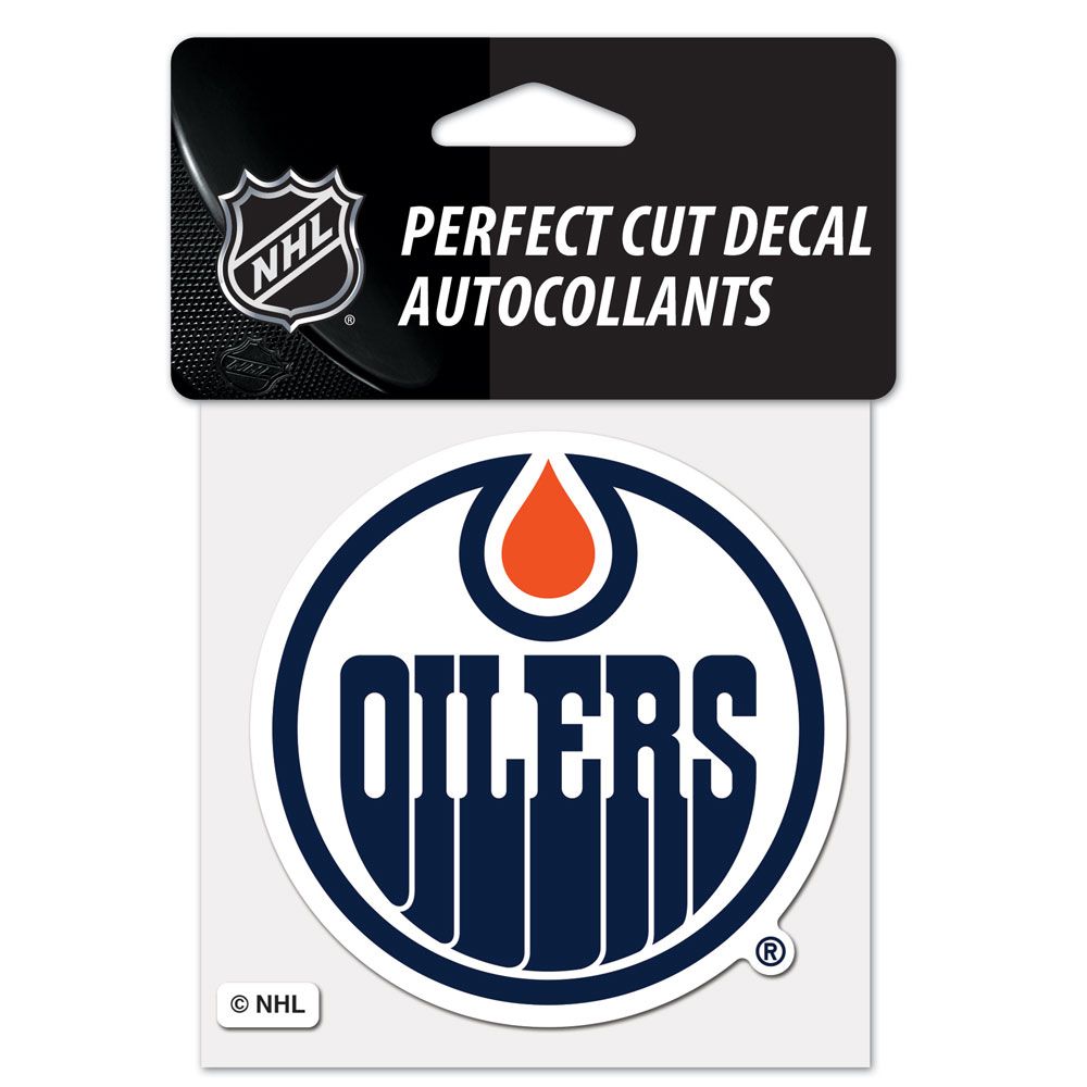 Wincraft Aufkleber 10x10cm - NHL Edmonton Oilers