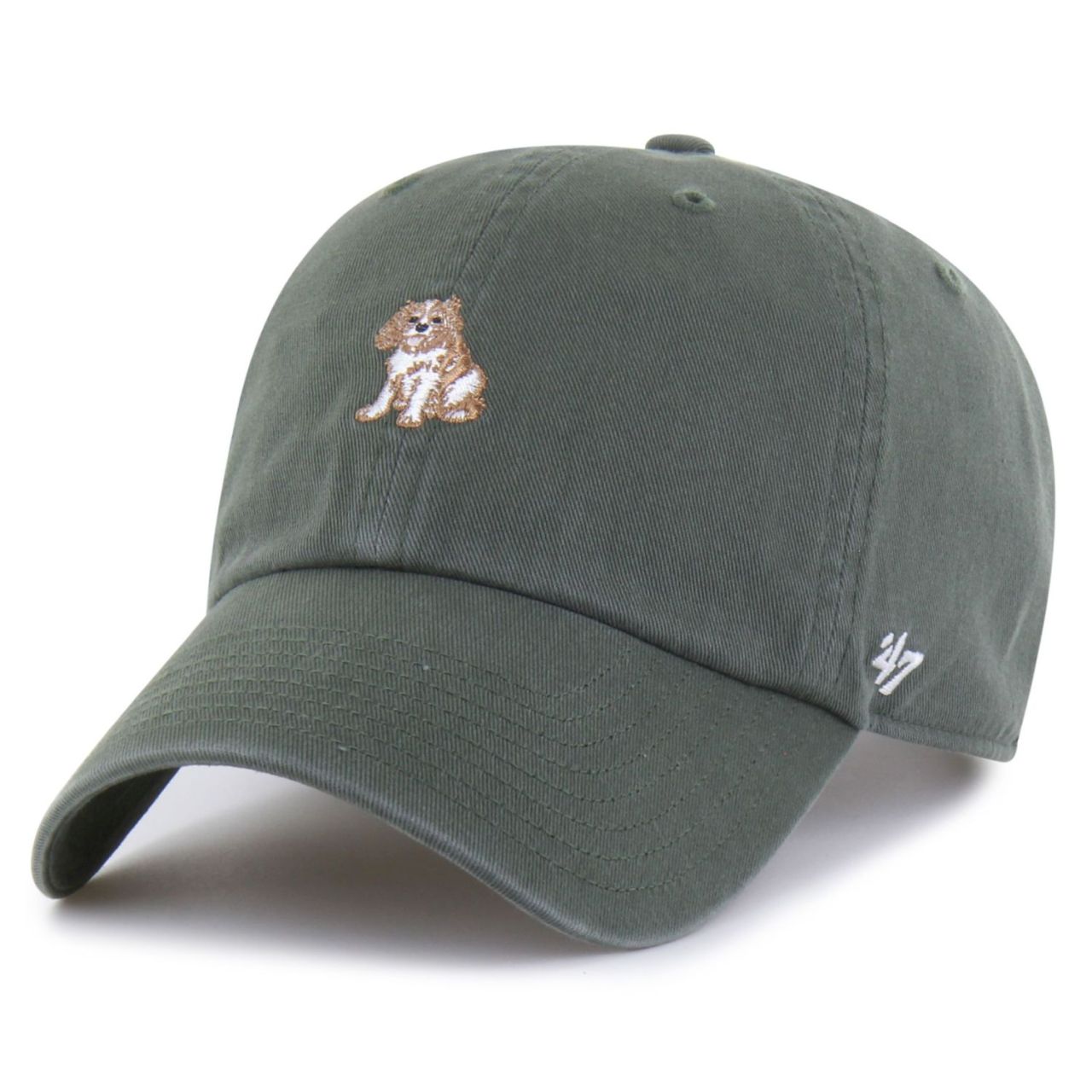 47 Brand Adjustable CLEAN UP Cap - DOG ICON Jack Russell