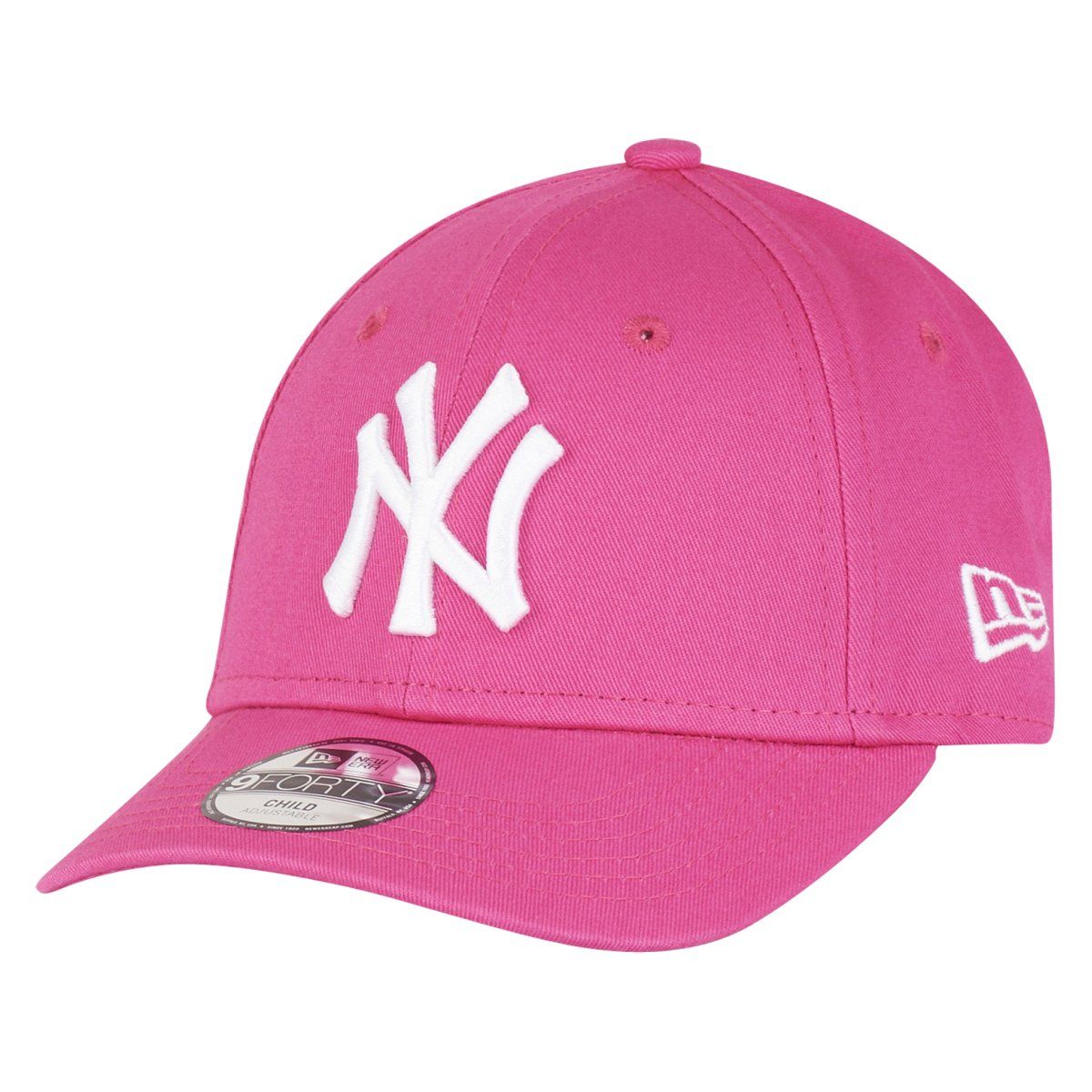 New Era 9Forty Stretched Mädchen Kinder Cap NY Yankees pink
