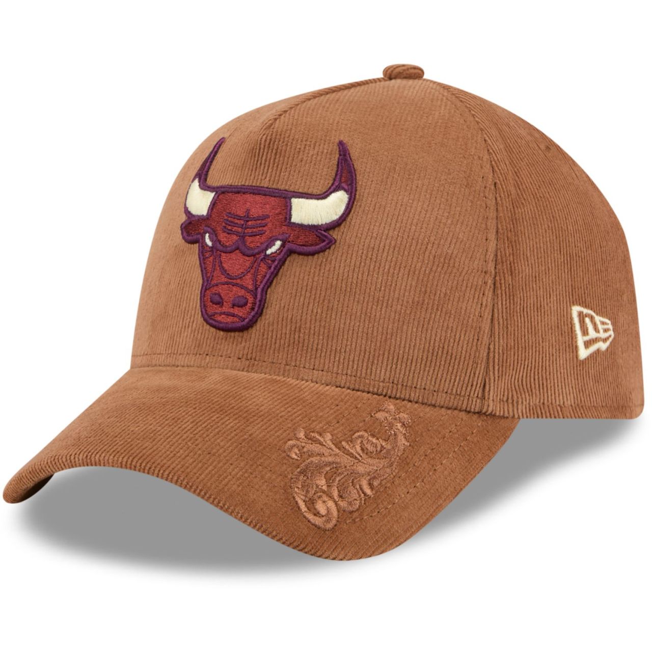 New Era A-Frame Snapback Cap KORD Chicago Bulls peanut