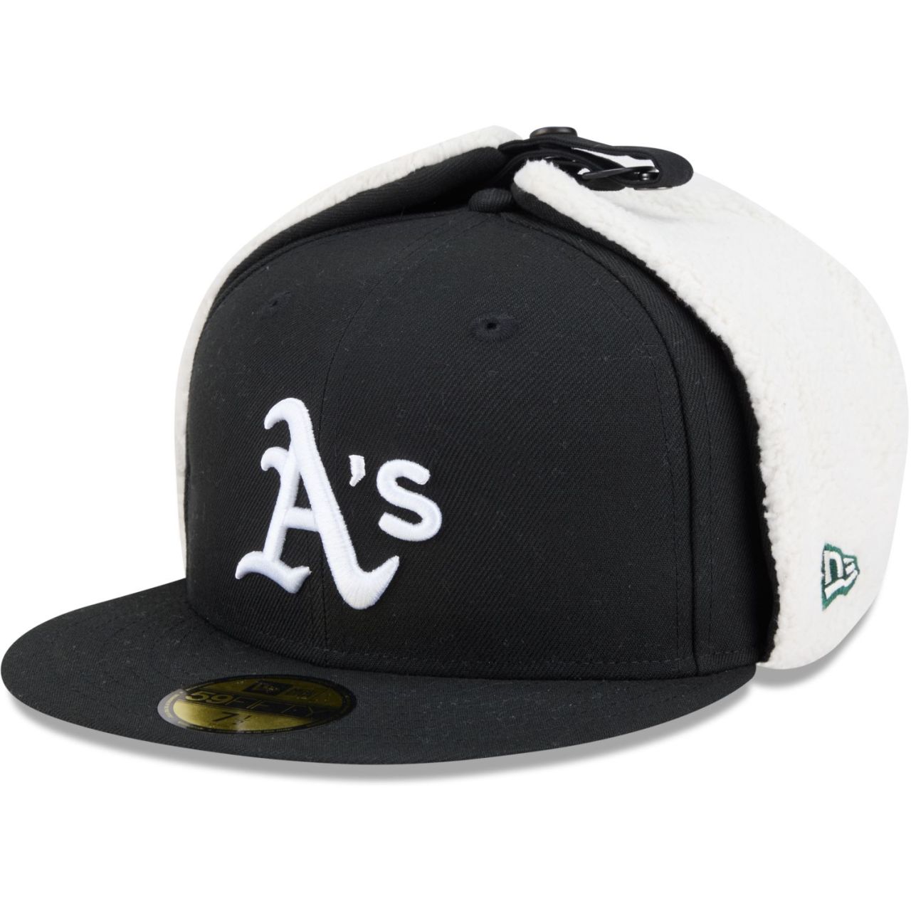New Era 59Fifty DOG EAR Winter Cap Oakland Athletics