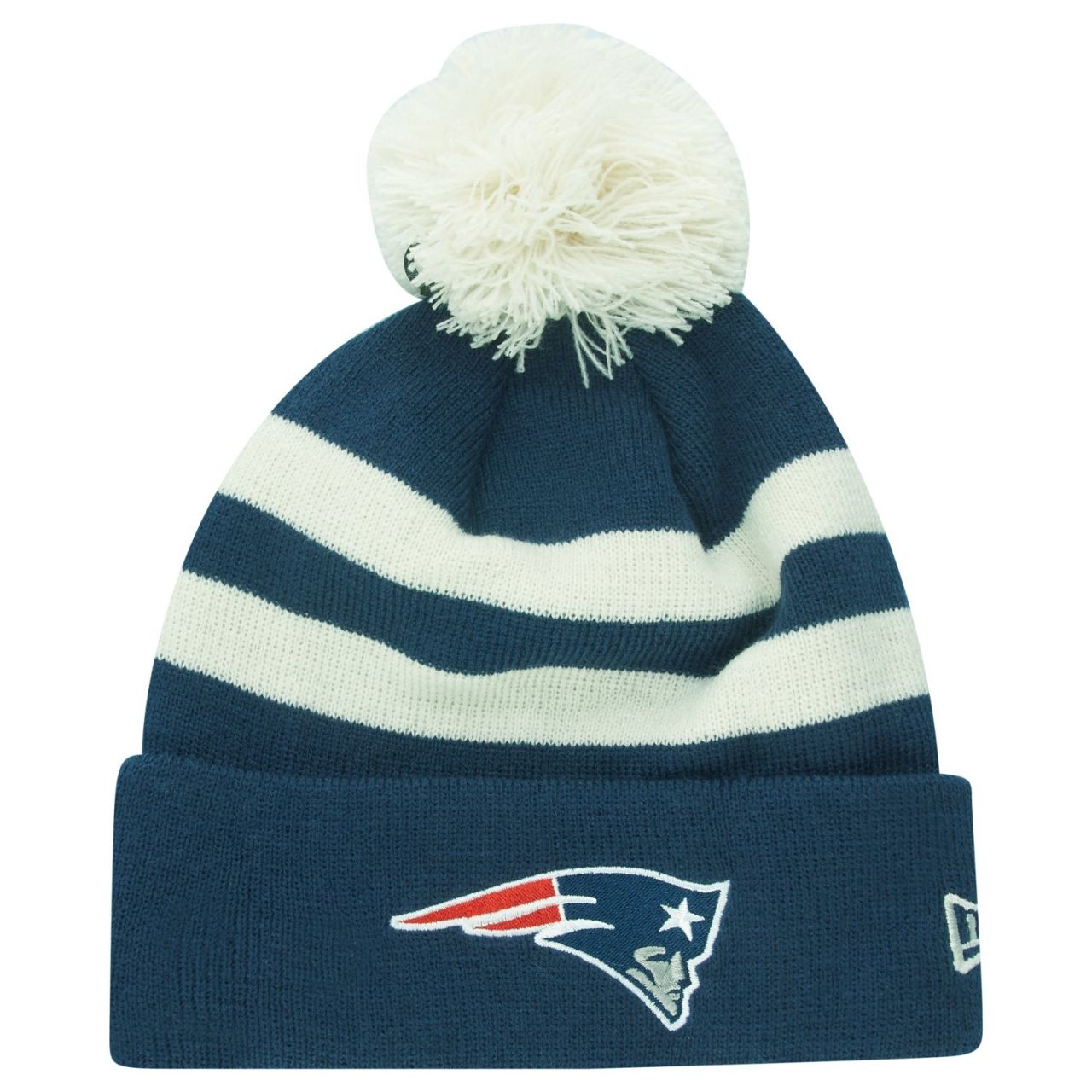 New Era Wintermütze Beanie - IVORY New England Patriots