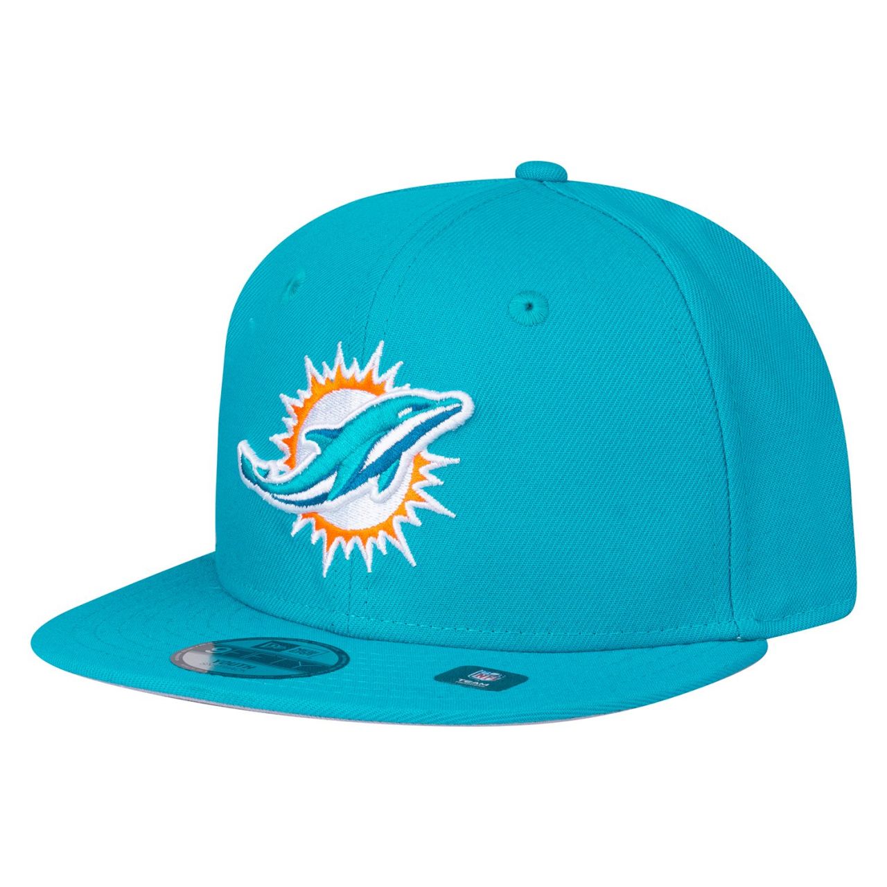 New Era 9Fifty Snapback Kinder Cap - Miami Dolphins teal